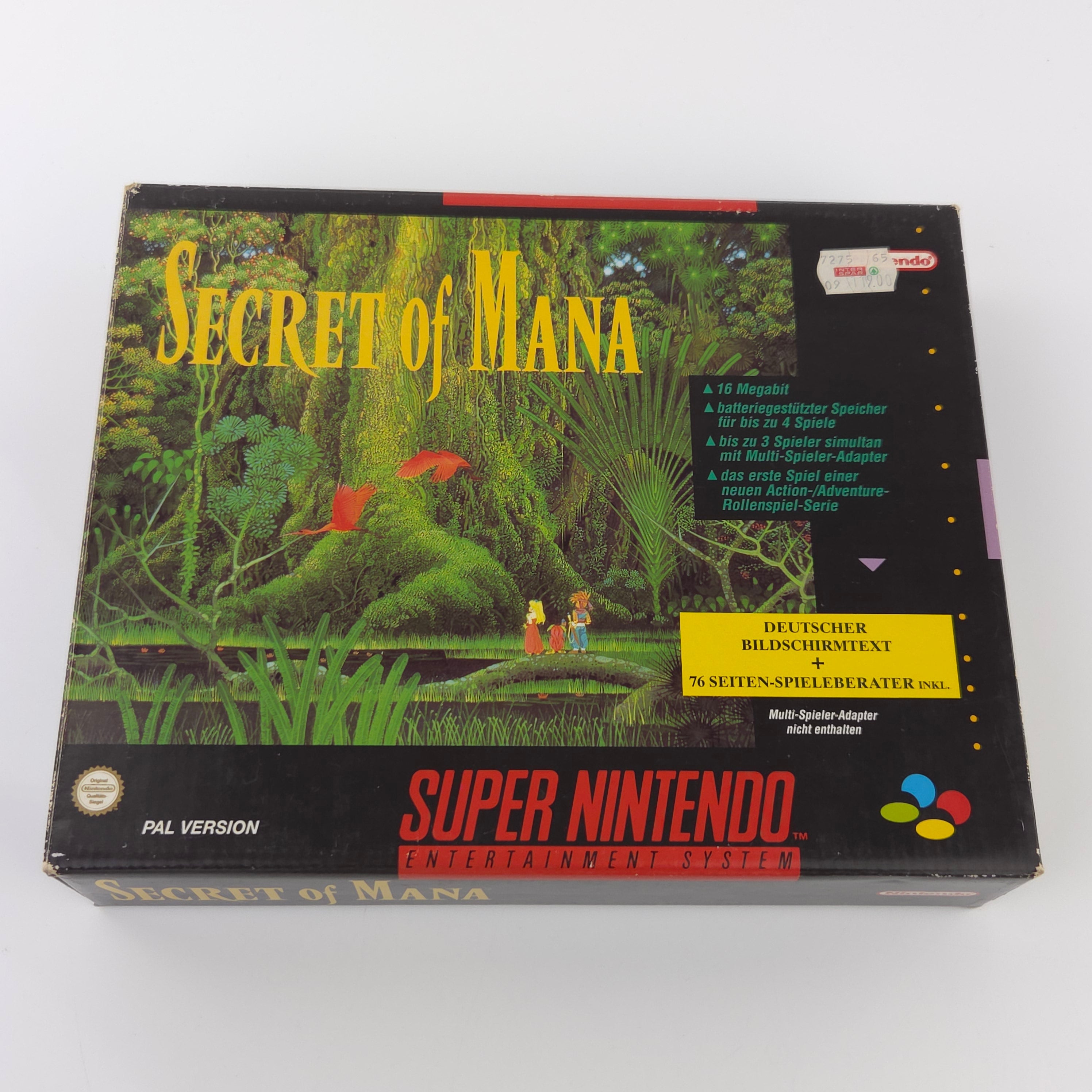 Super Nintendo Spiel – Secret of Mana Big Box OVP PAL