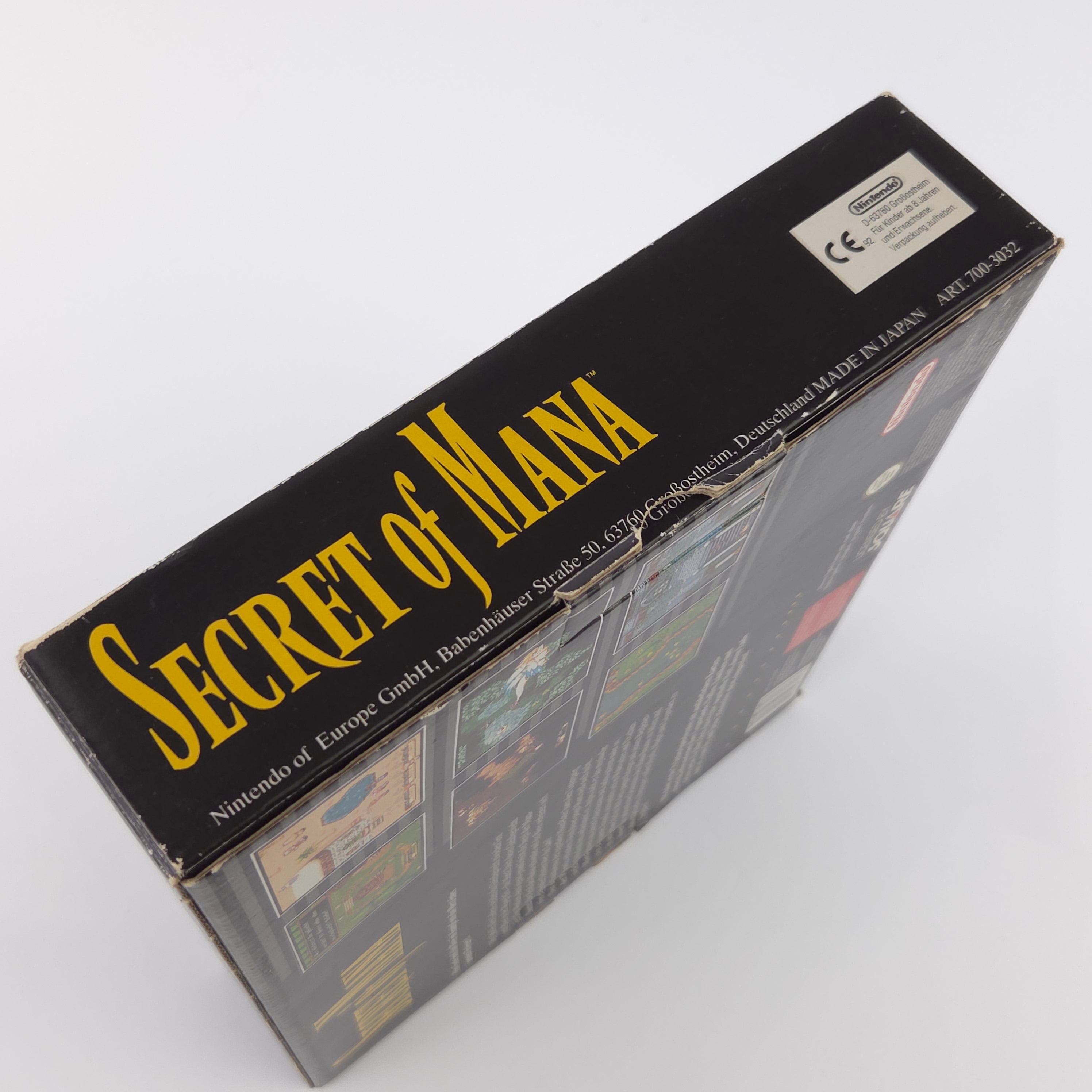 Super Nintendo Spiel – Secret of Mana Big Box OVP PAL