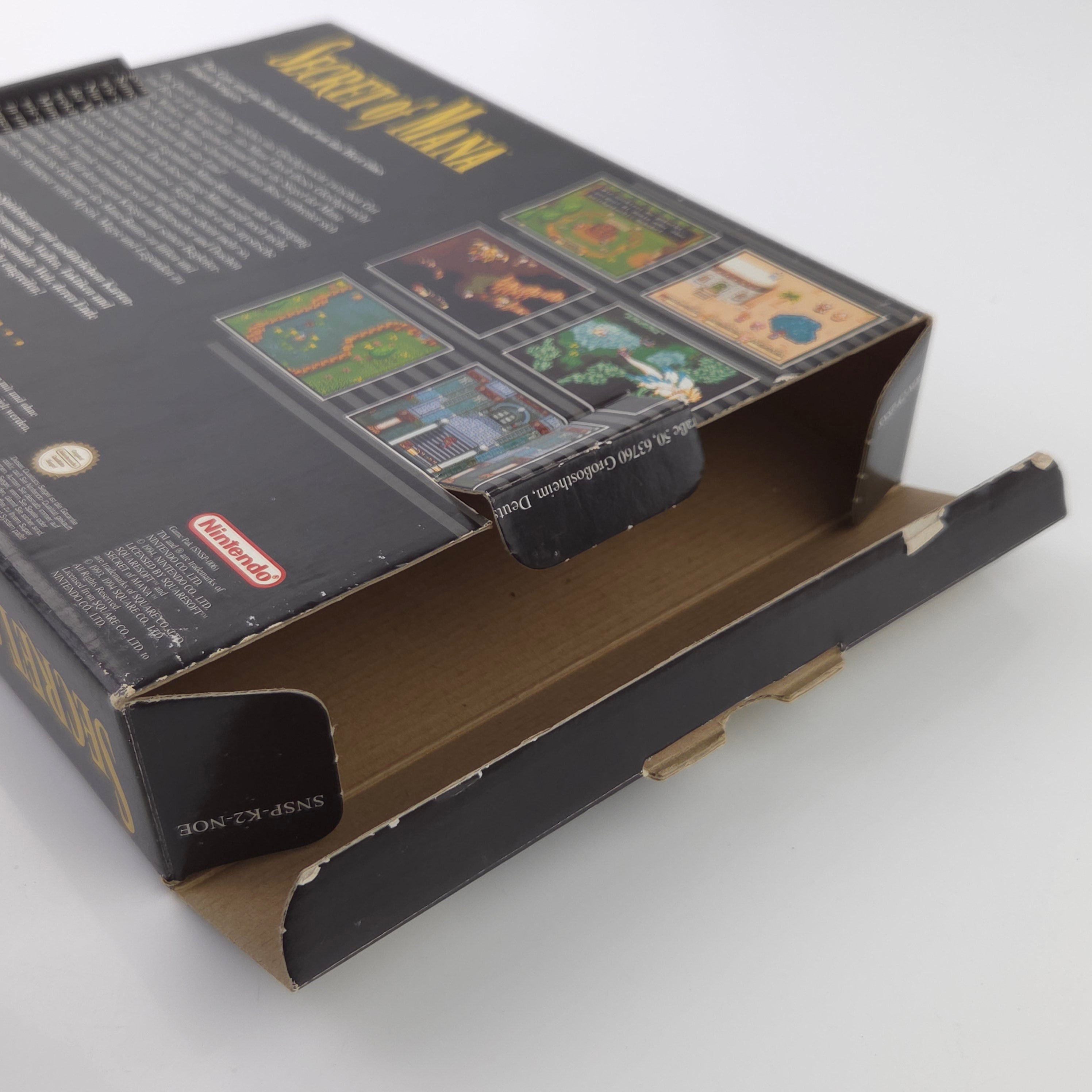 Super Nintendo Spiel – Secret of Mana Big Box OVP PAL