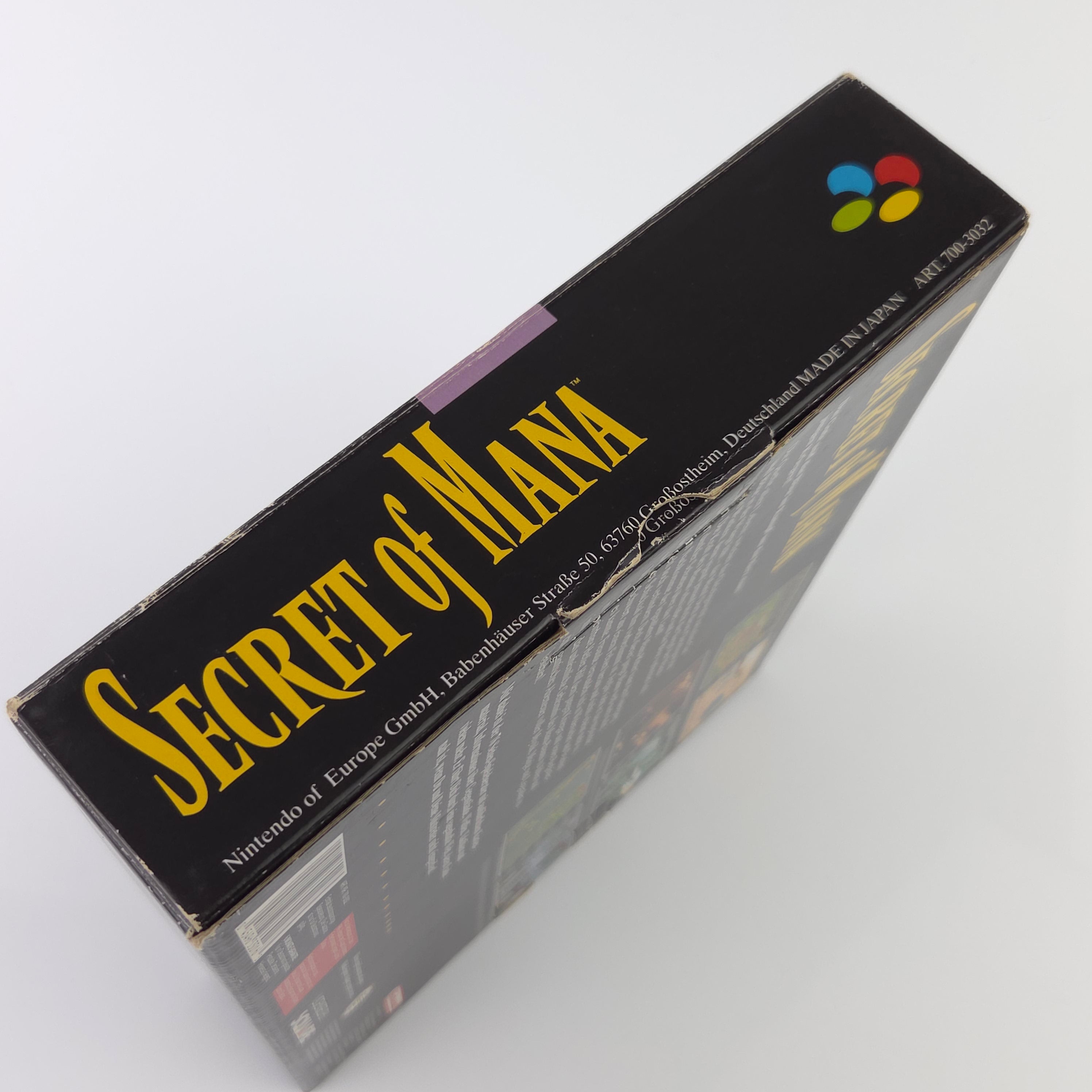 Super Nintendo Spiel – Secret of Mana Big Box OVP PAL