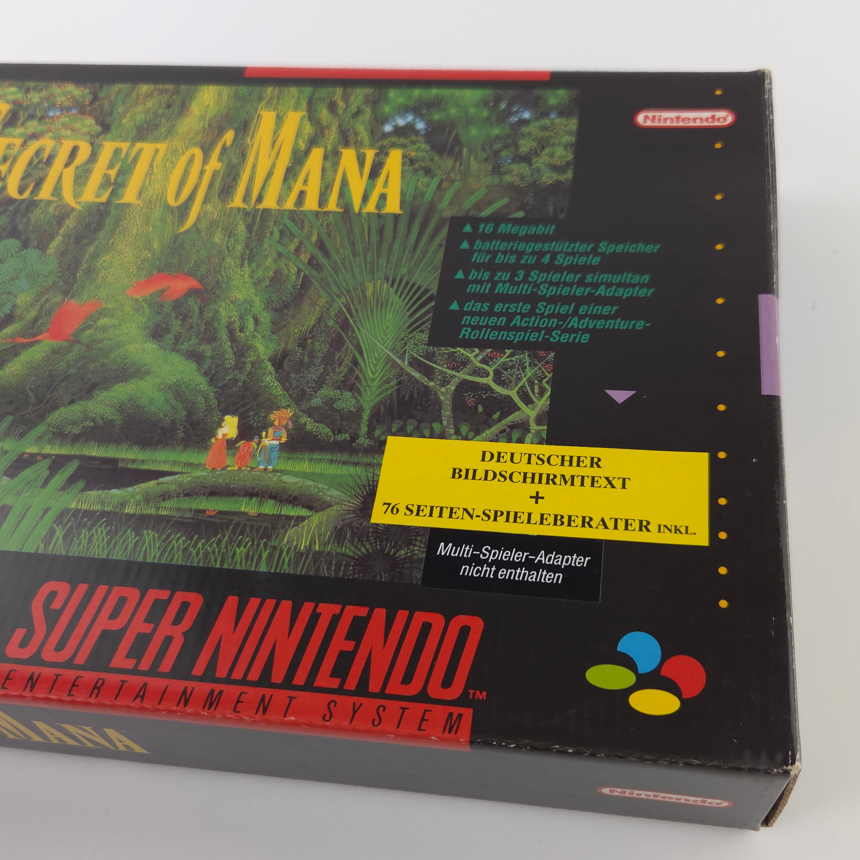 Super Nintendo Spiel – Secret of Mana OVP PAL NOE dt