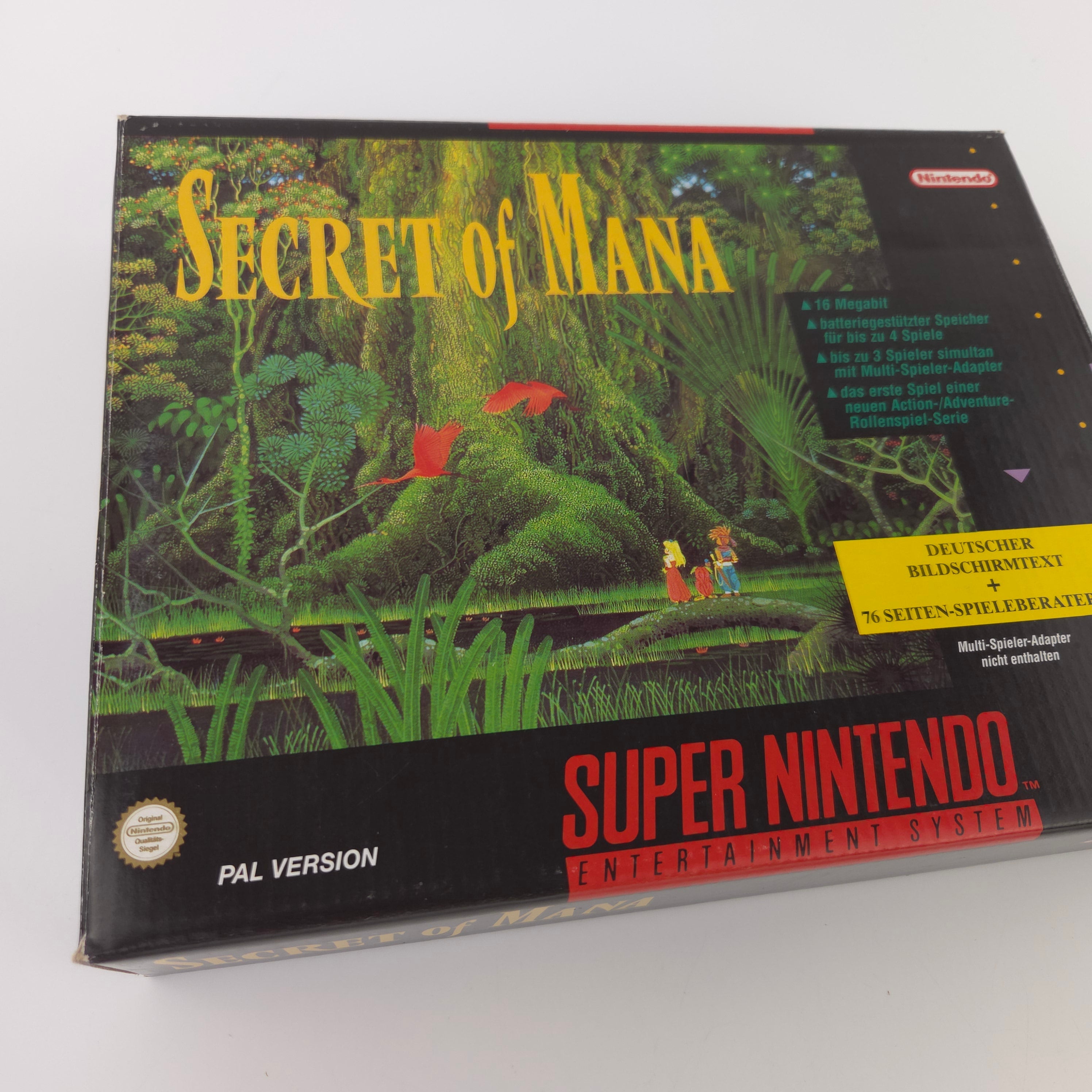 Super Nintendo Spiel – Secret of Mana SNES Big Box OVP PAL