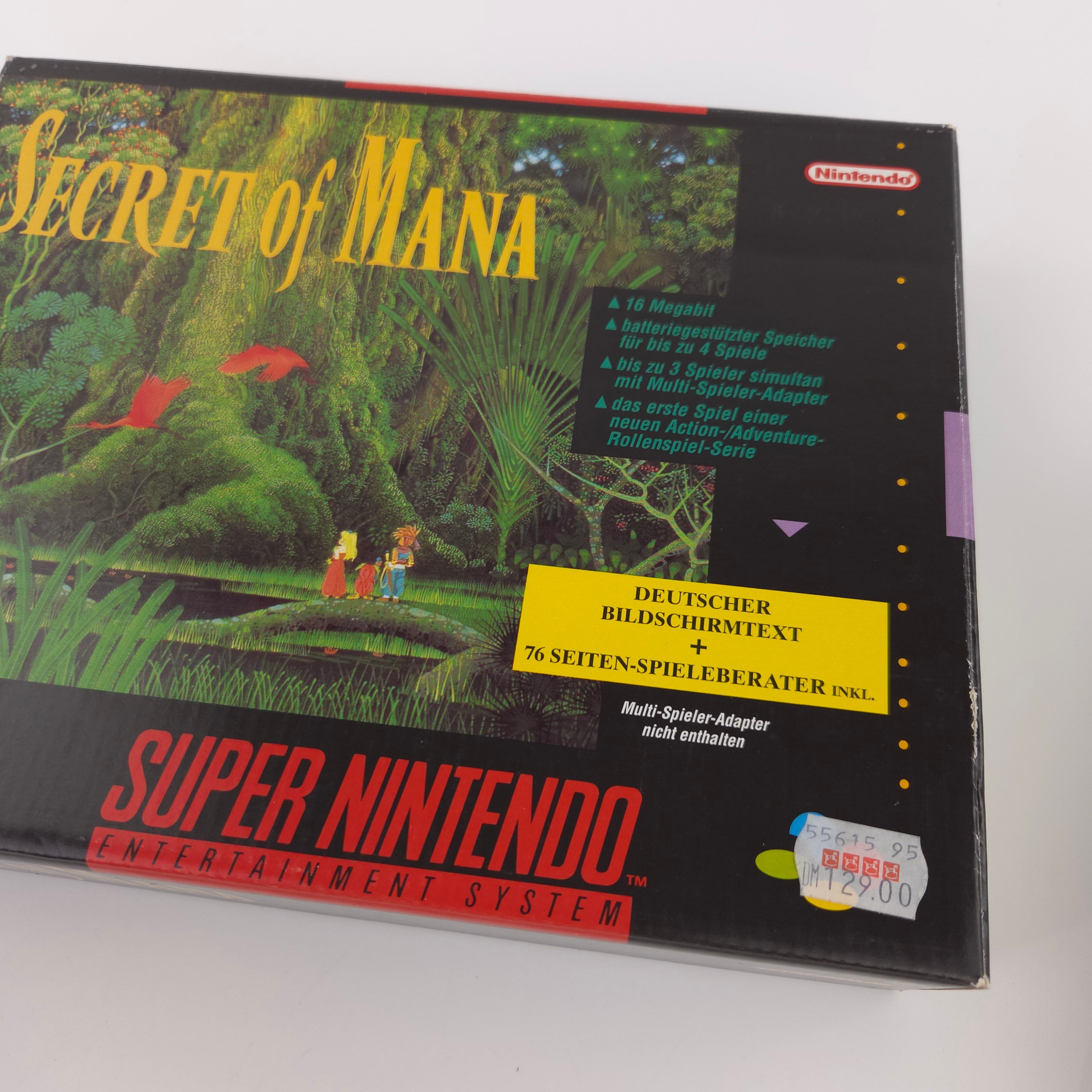 Super Nintendo Spiel – Secret of Mana SNES Big Box OVP PAL