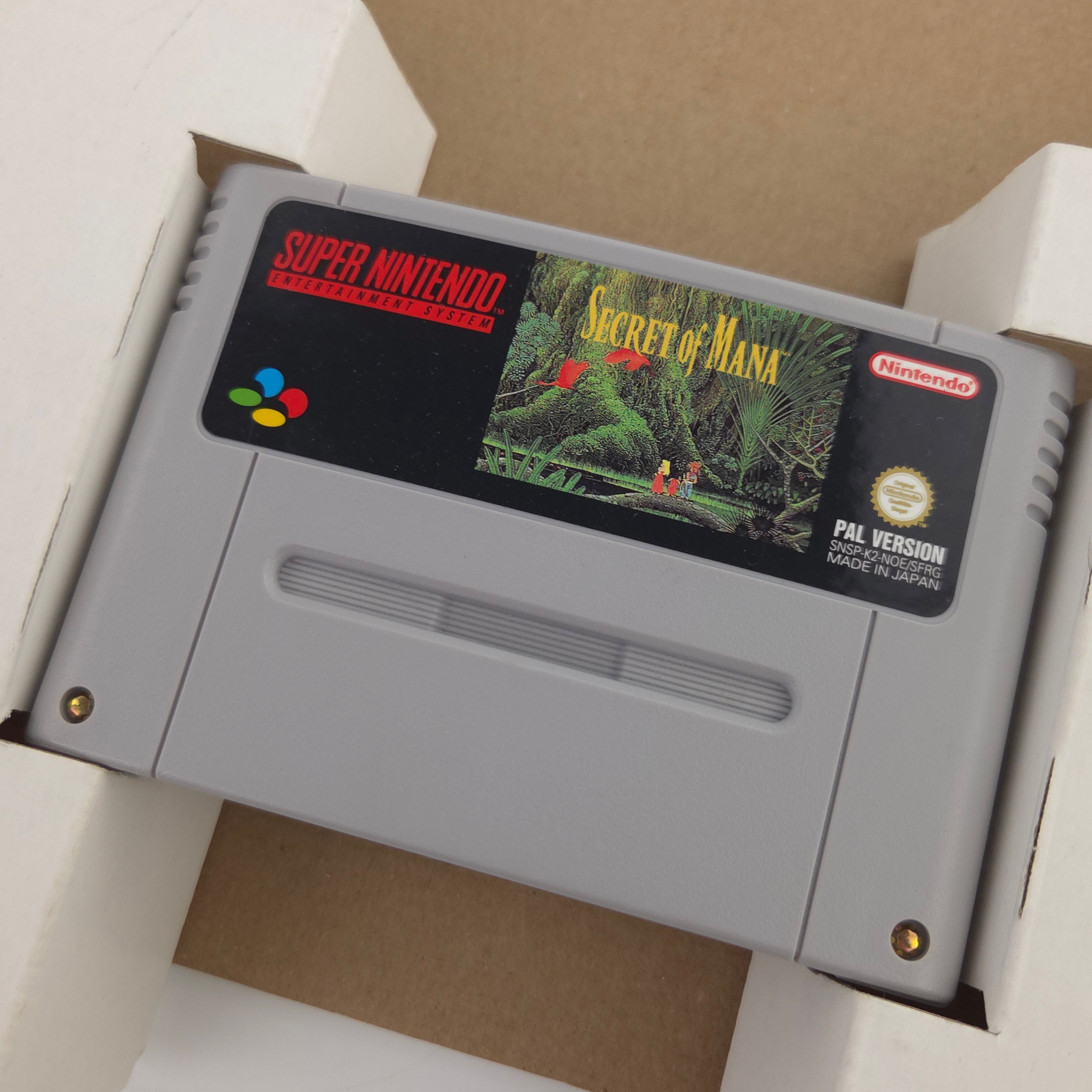 Super Nintendo Spiel – Secret of Mana (SNES OVP)
