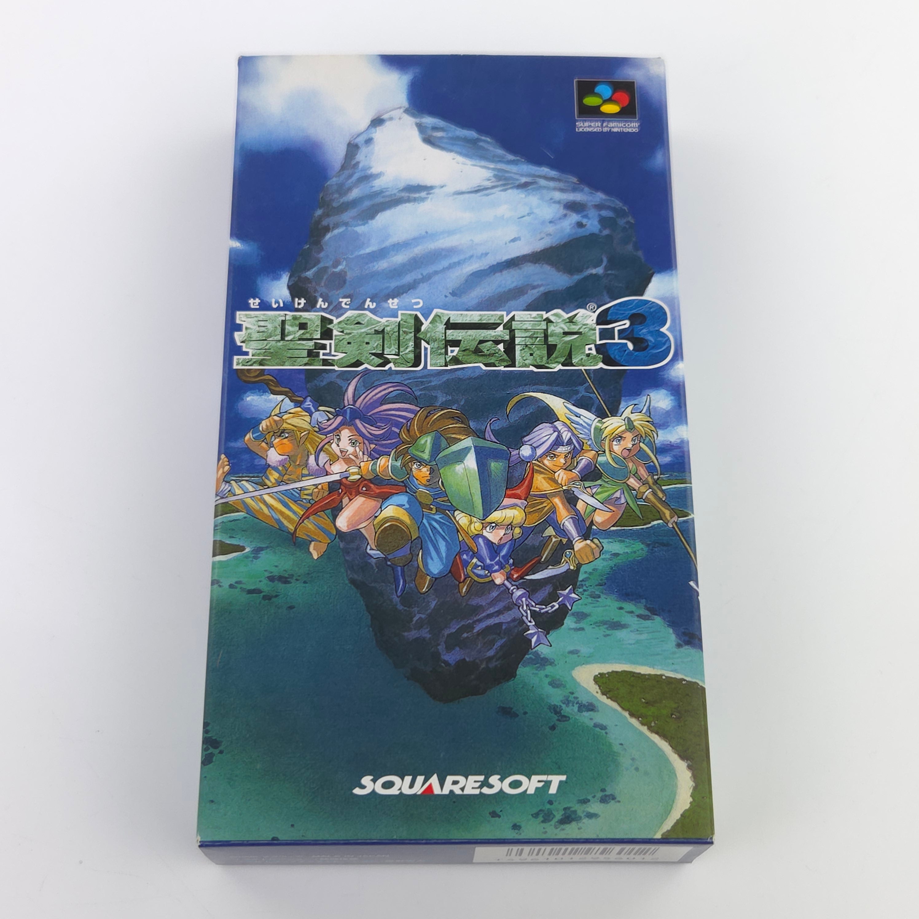 Super Nintendo Spiel – Seiken Denetsu 3 OVP NTSC-J Japan