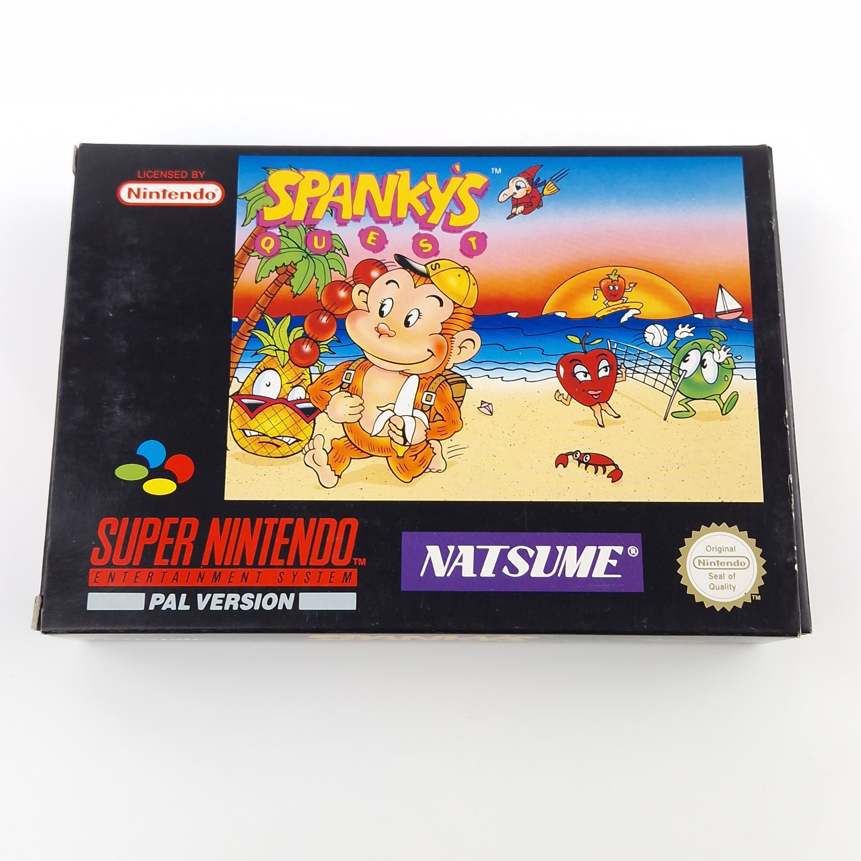 Super Nintendo Spiel – Spankys Quest SNES OVP PAL CIB