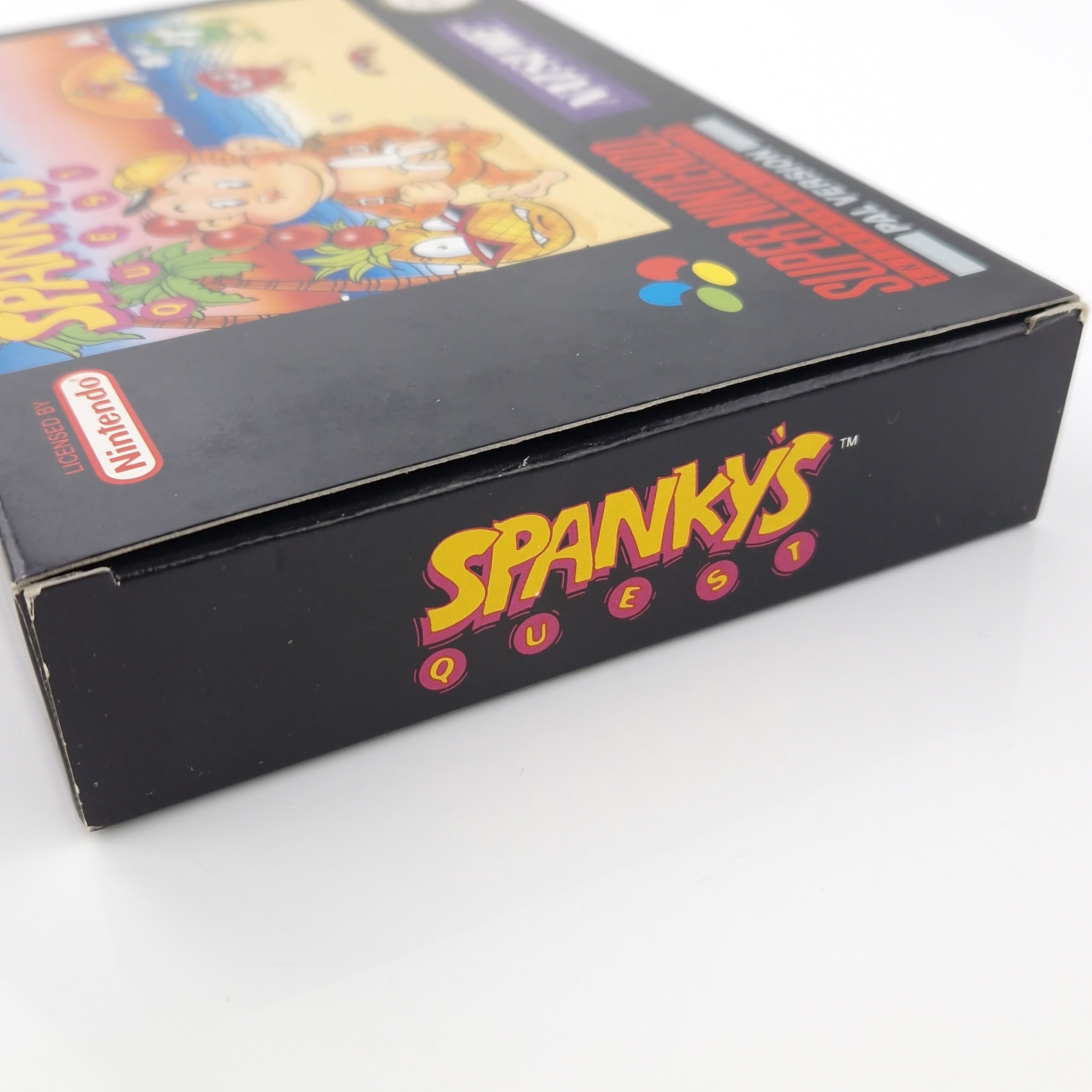 Super Nintendo Spiel – Spankys Quest SNES OVP PAL CIB
