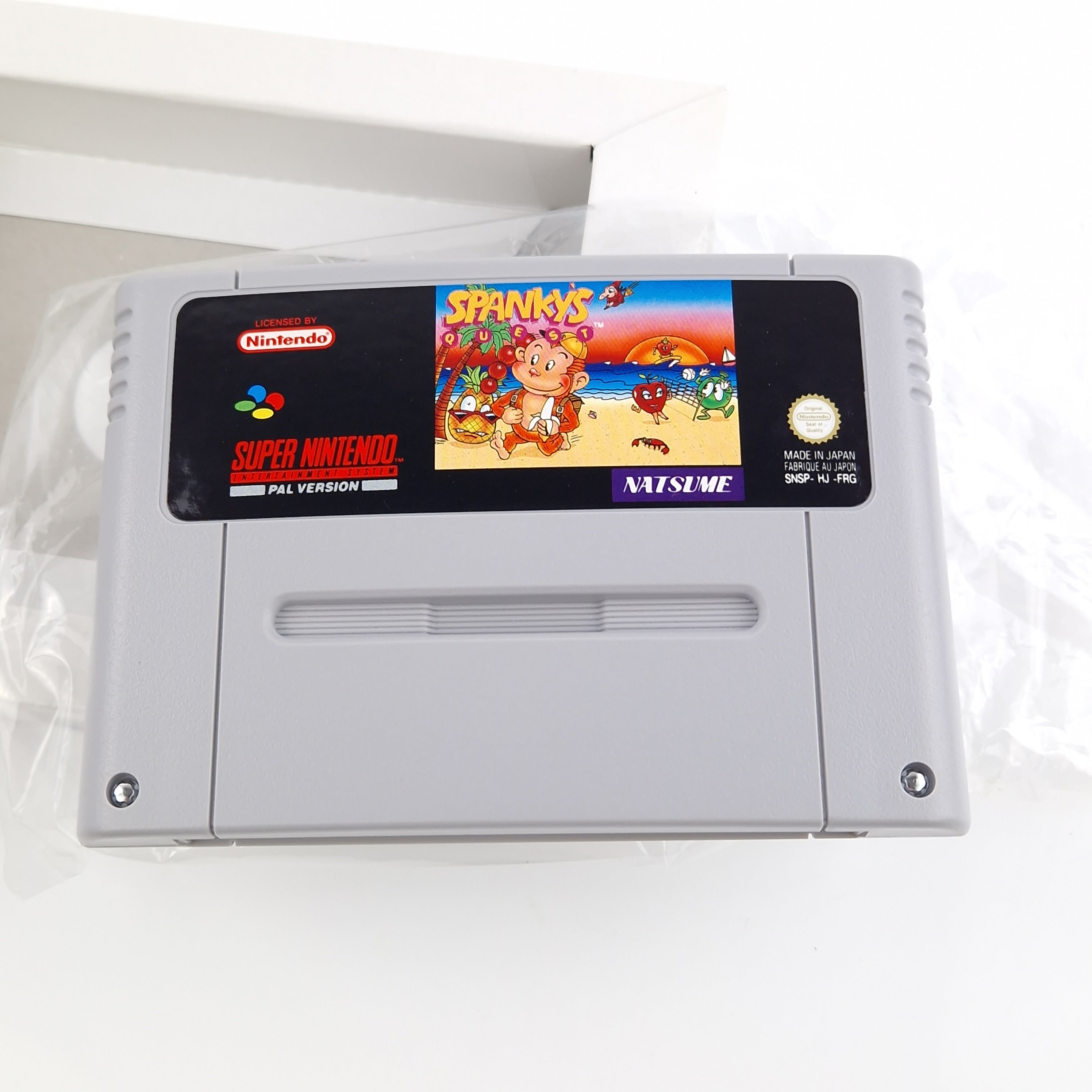 Super Nintendo Spiel – Spankys Quest SNES OVP PAL CIB