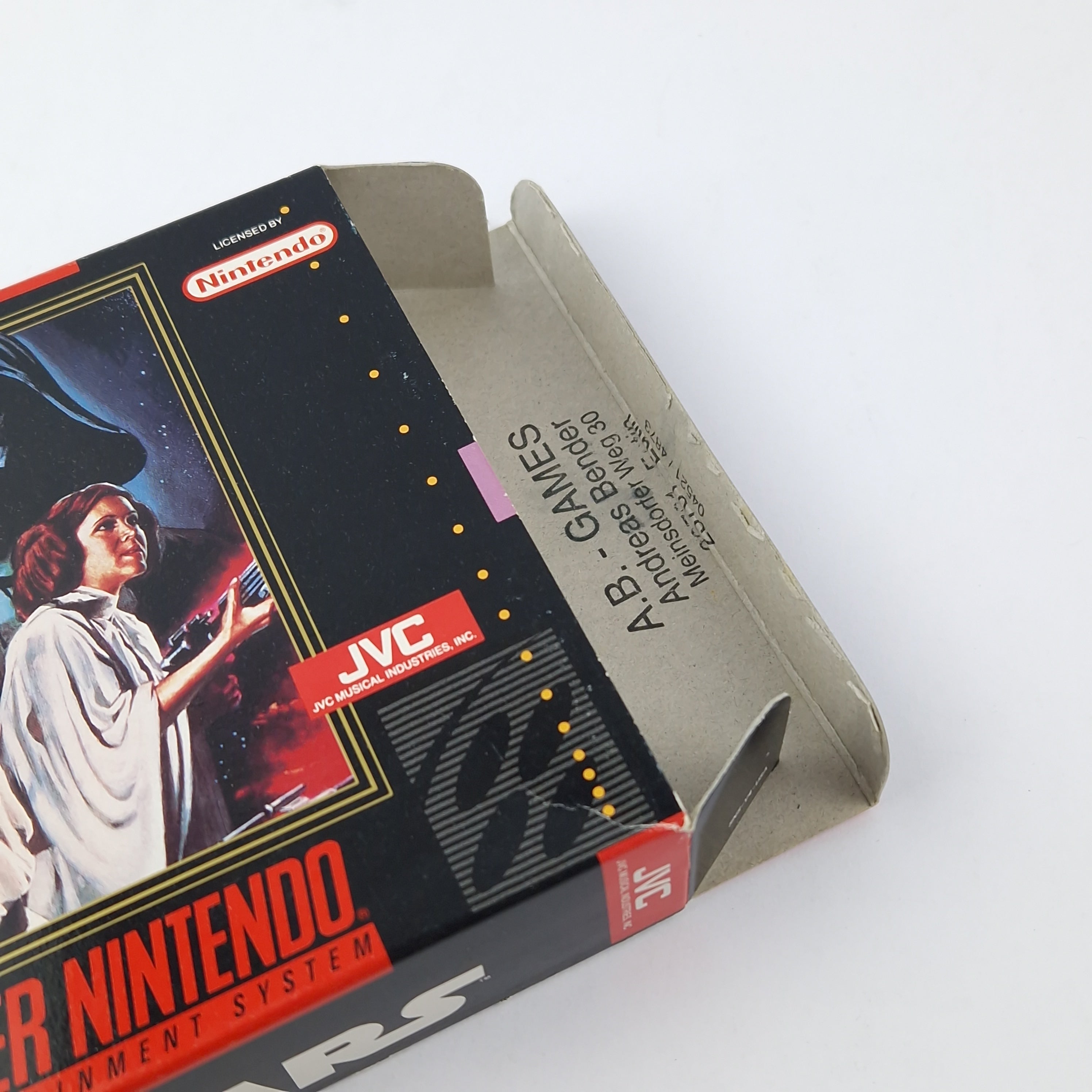 Super Nintendo Spiel – Super Star Wars OVP NTSC-U/C USA