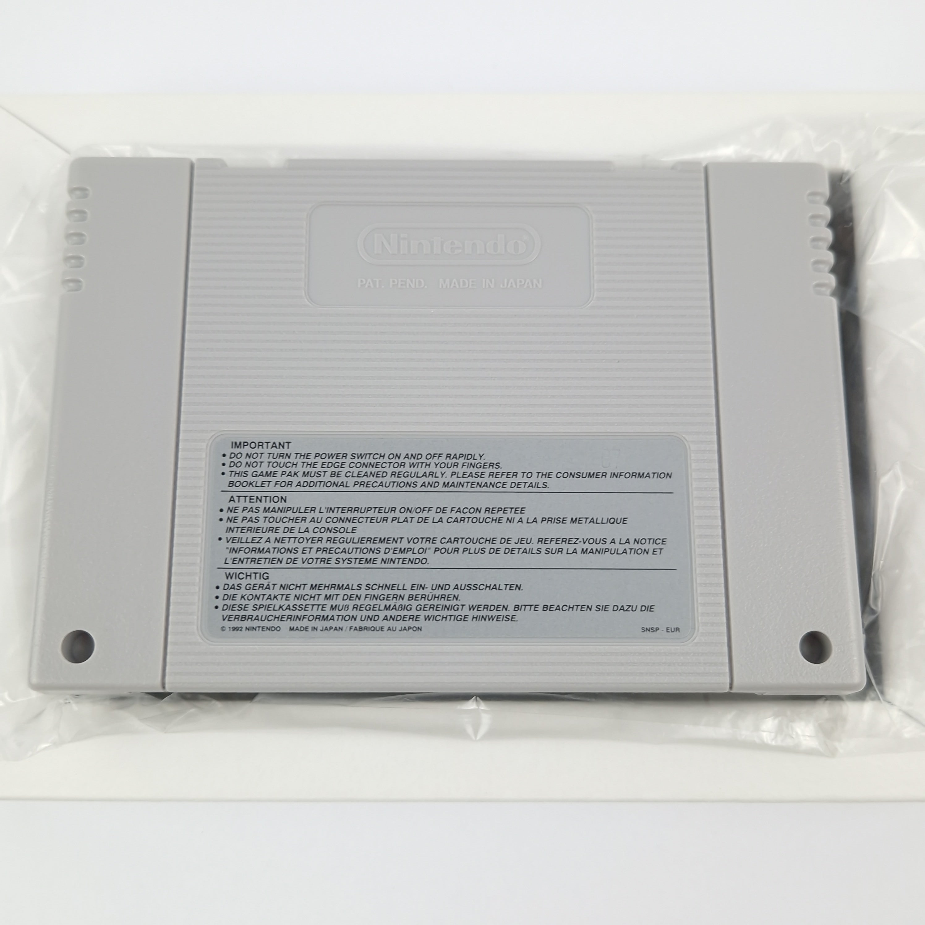 Super Nintendo Spiel – Star Wars Return of the Jedi OVP PAL