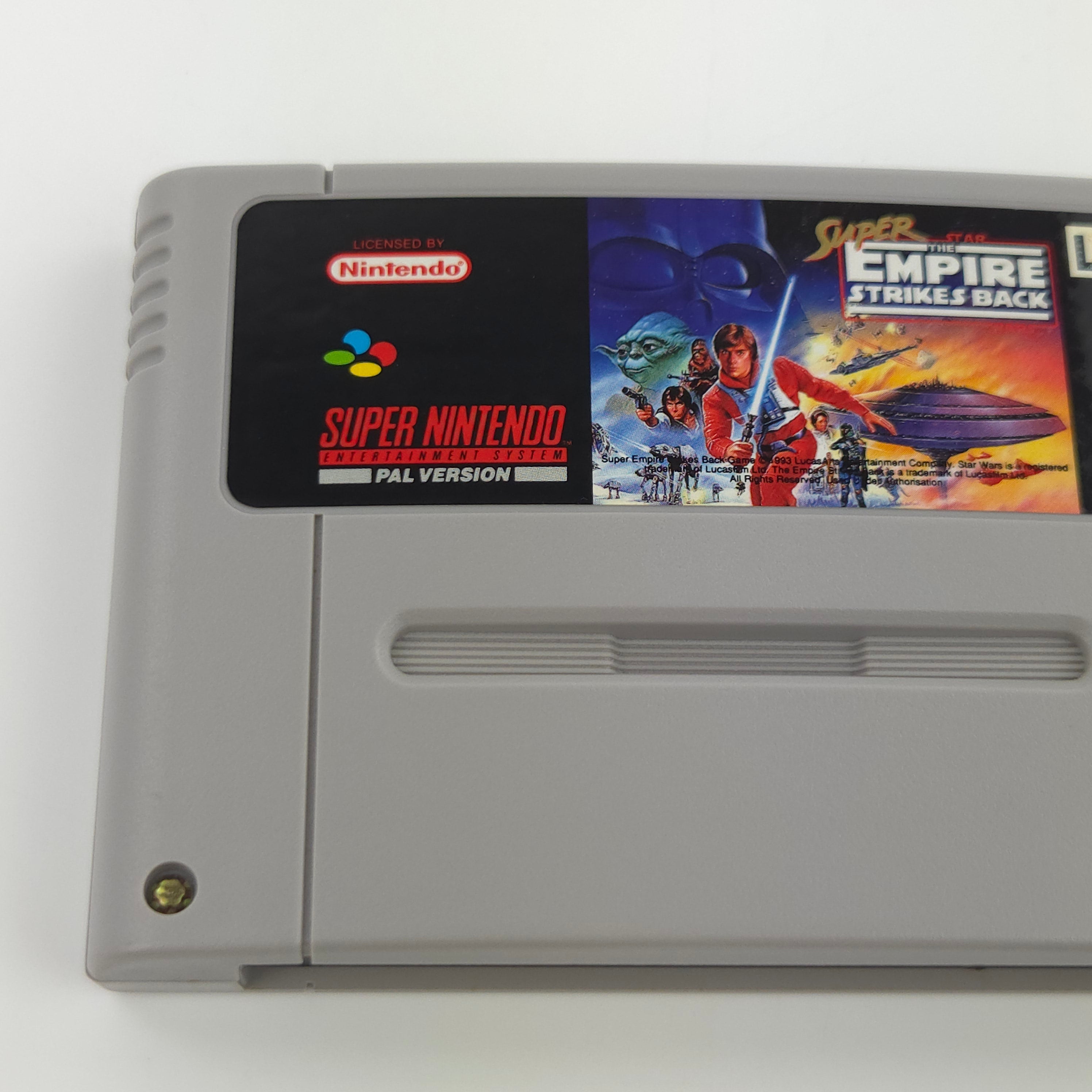 Super Nintendo Spiel – Super Star Wars Empire Strikes Back SNES
