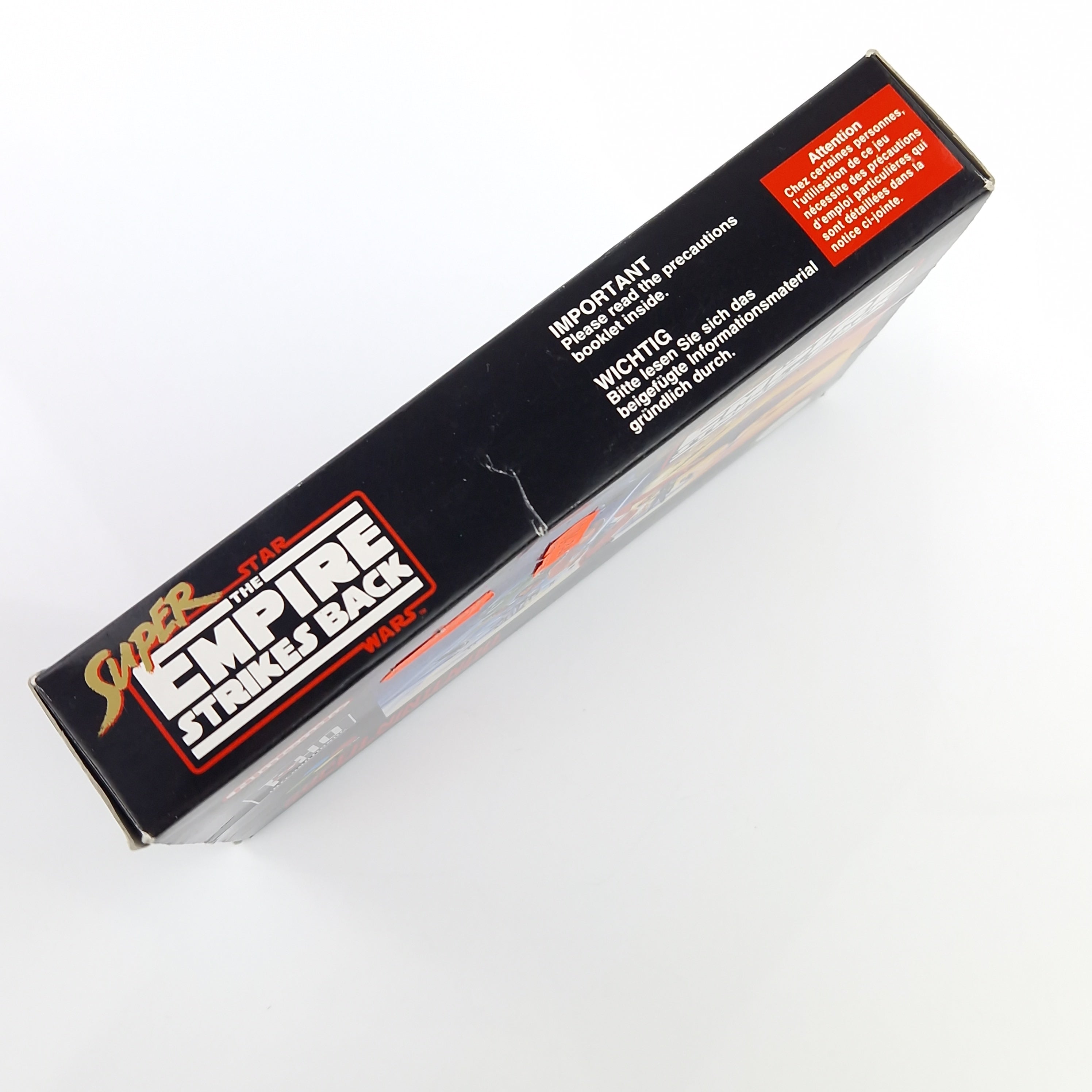 Super Nintendo Spiel – Super Star Wars Empire Strikes Back OVP
