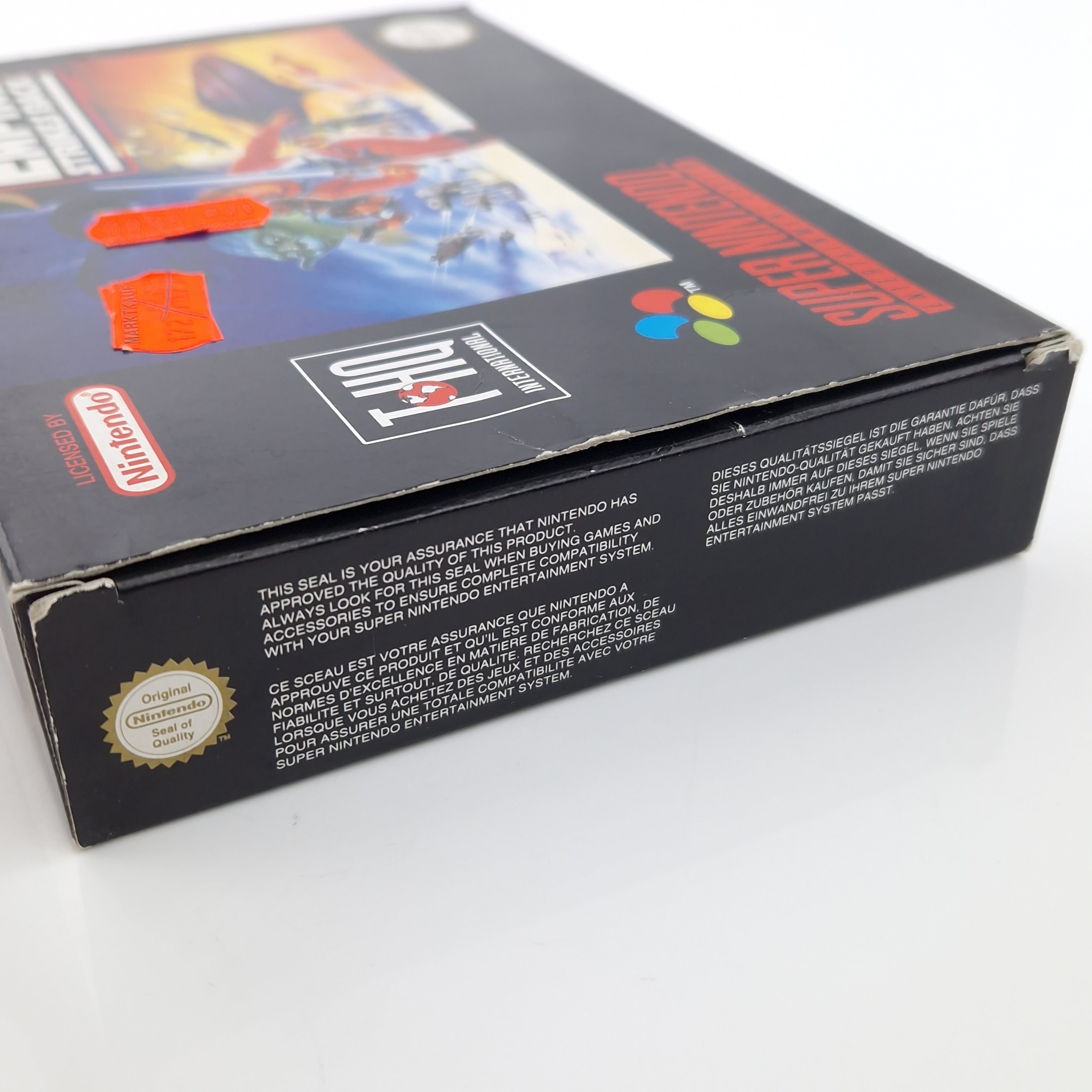 Super Nintendo Spiel – Super Star Wars Empire Strikes Back OVP