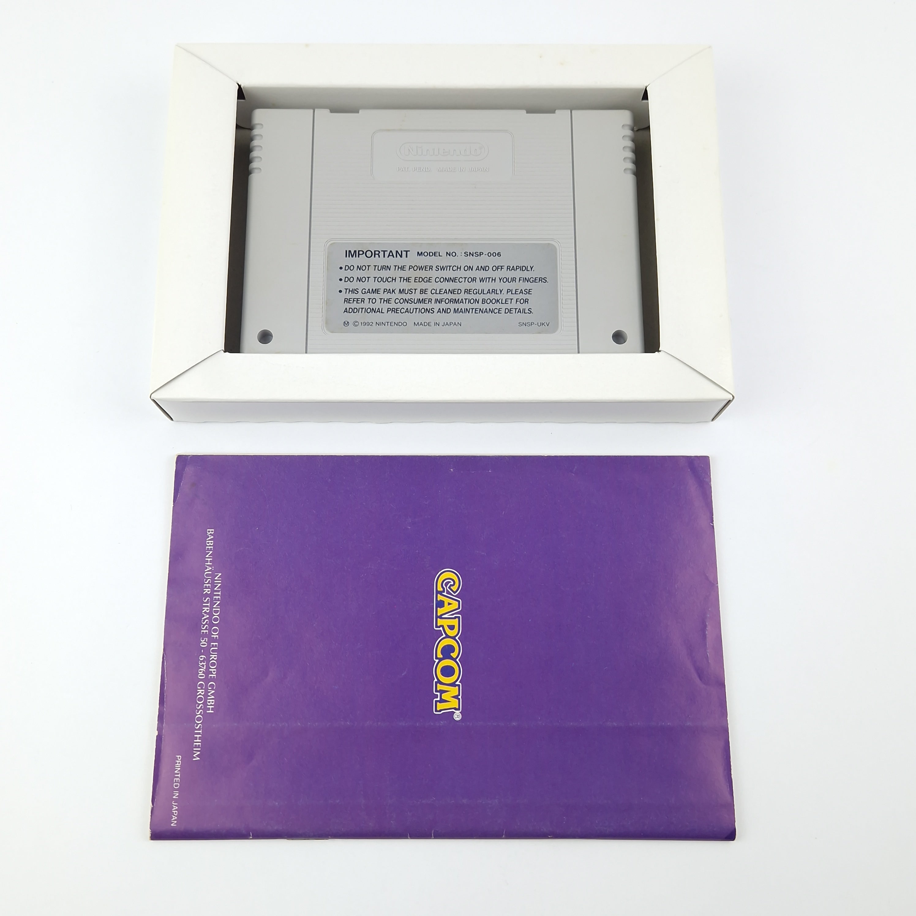 Super Nintendo Spiel – Street Fighter II Turbo OVP SNES
