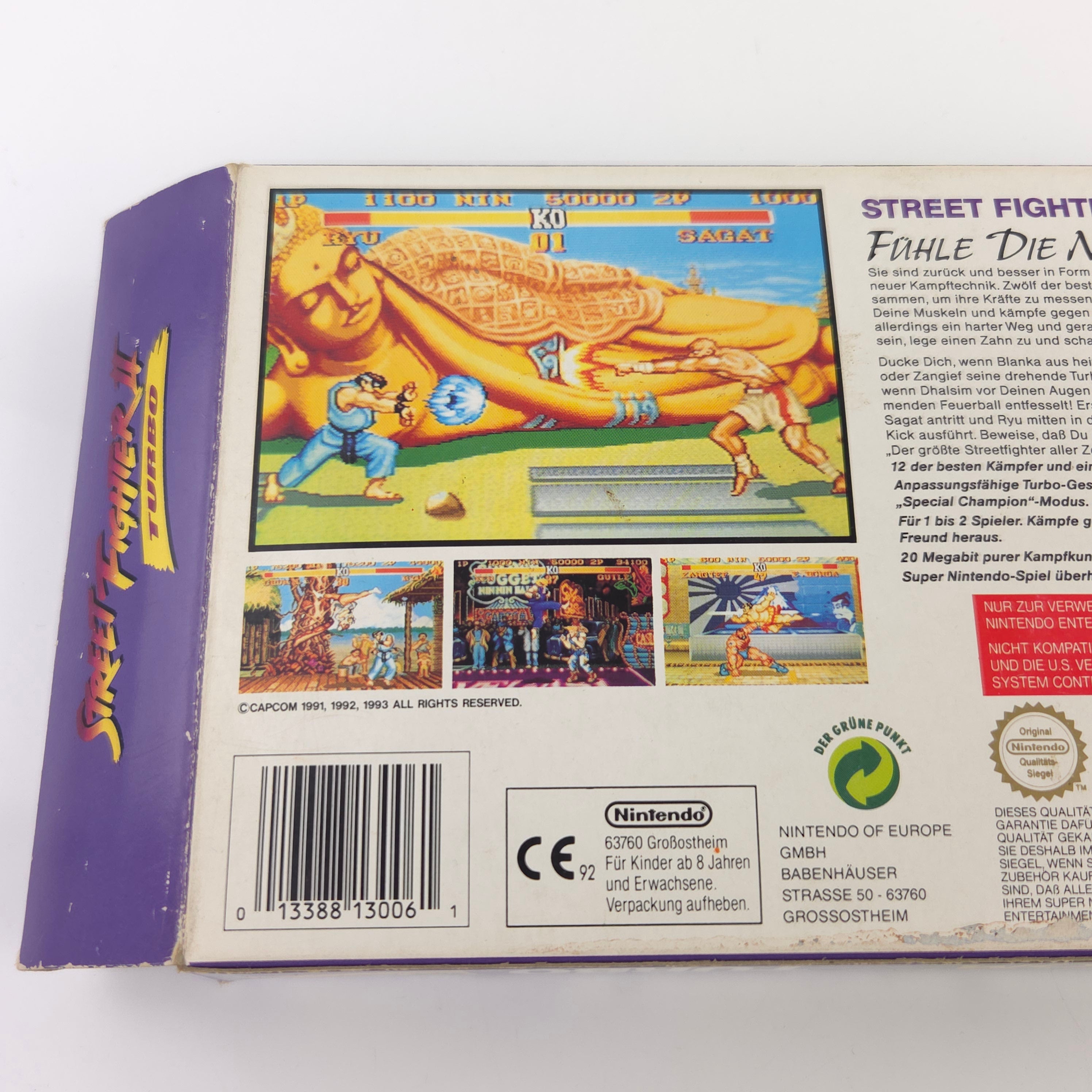 Super Nintendo Spiel – Street Fighter II Turbo (SNES)