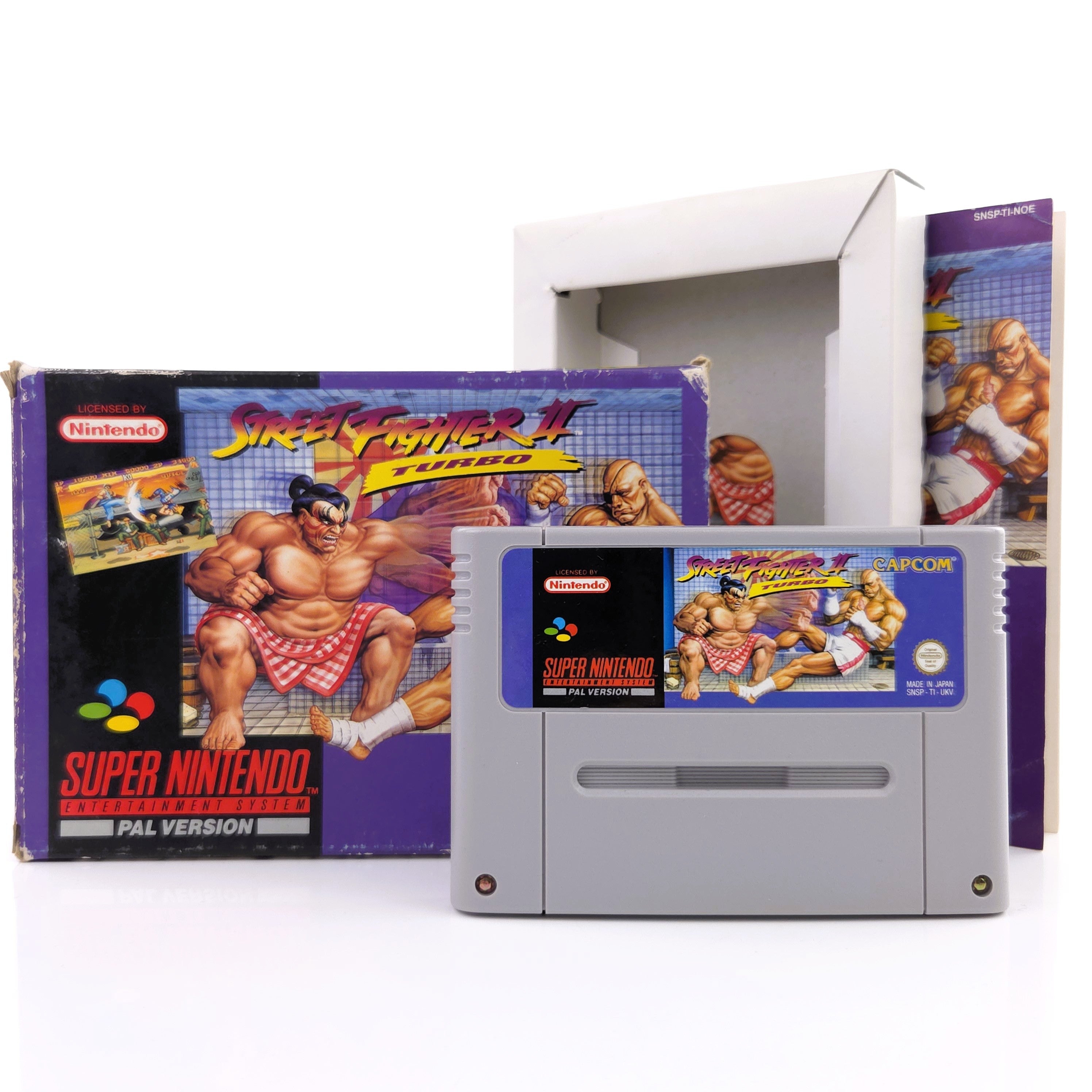 Super Nintendo Spiel – Street Fighter II Turbo (SNES)