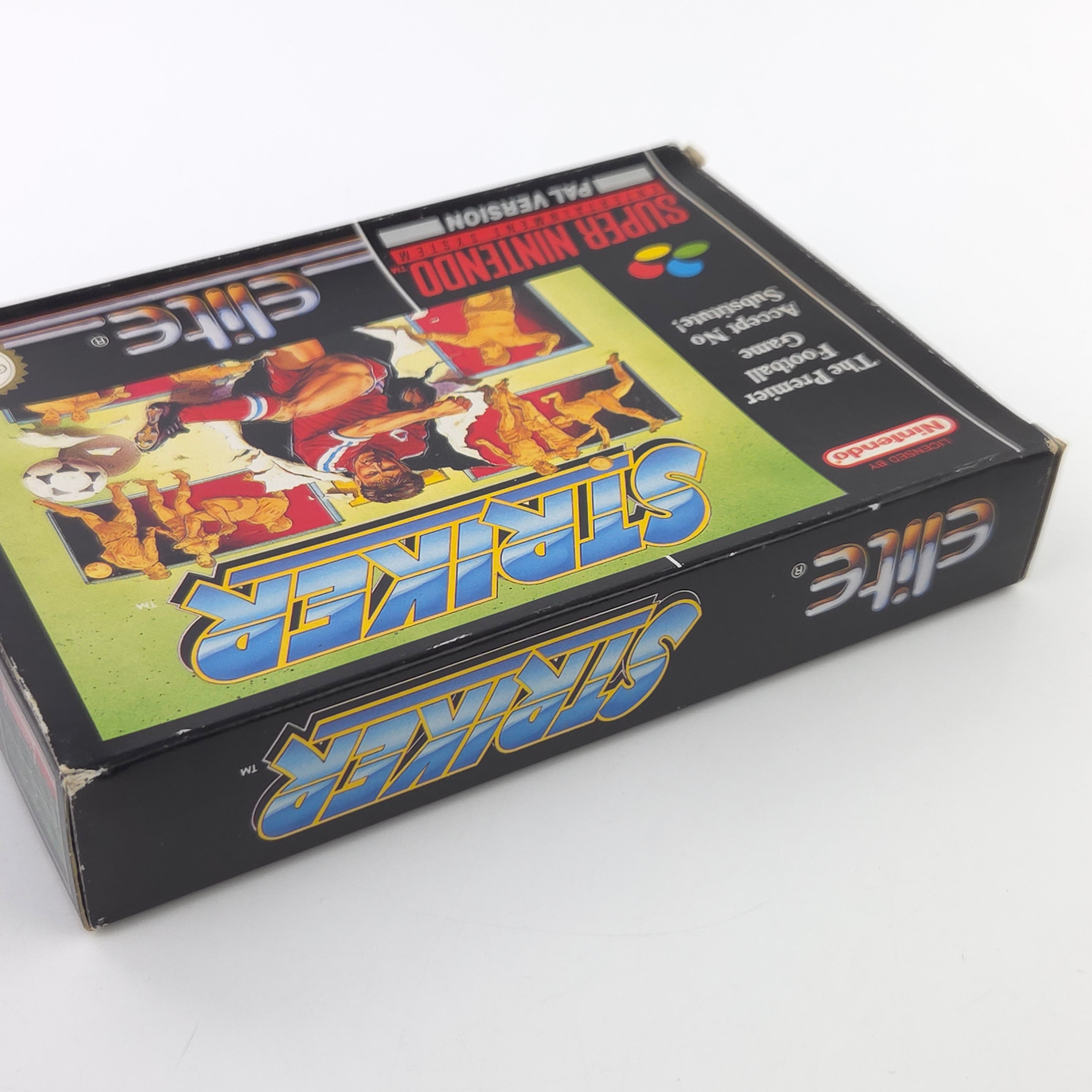 Super Nintendo Spiel – Striker (SNES OVP PAL)