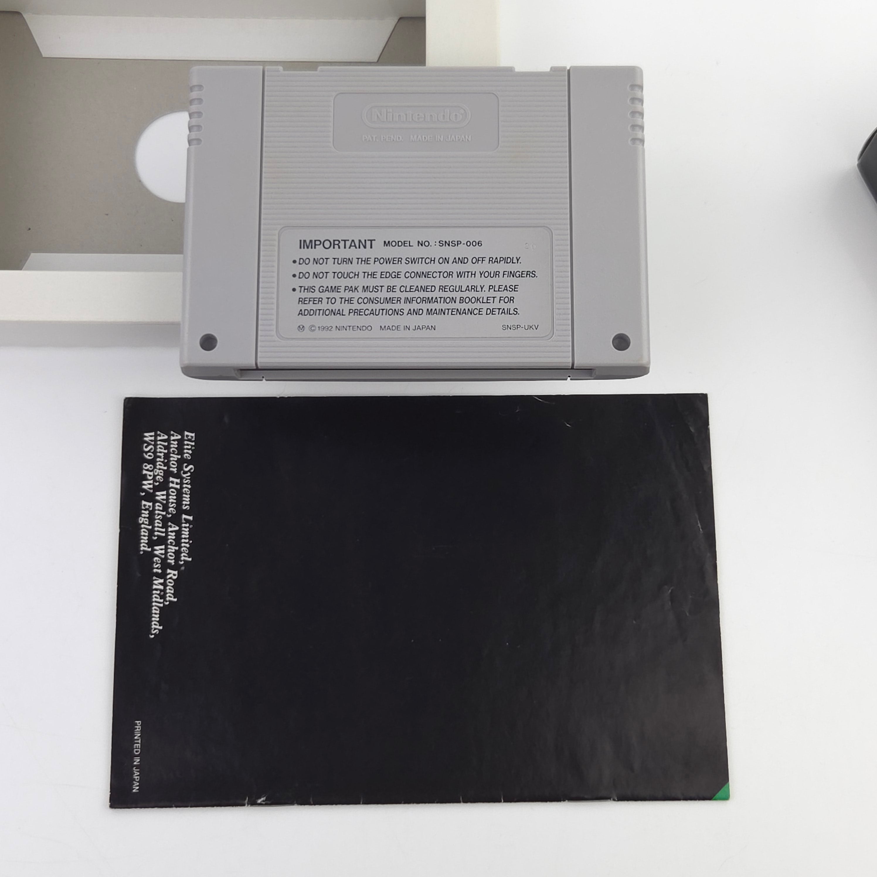 Super Nintendo Spiel – Striker (SNES OVP PAL)