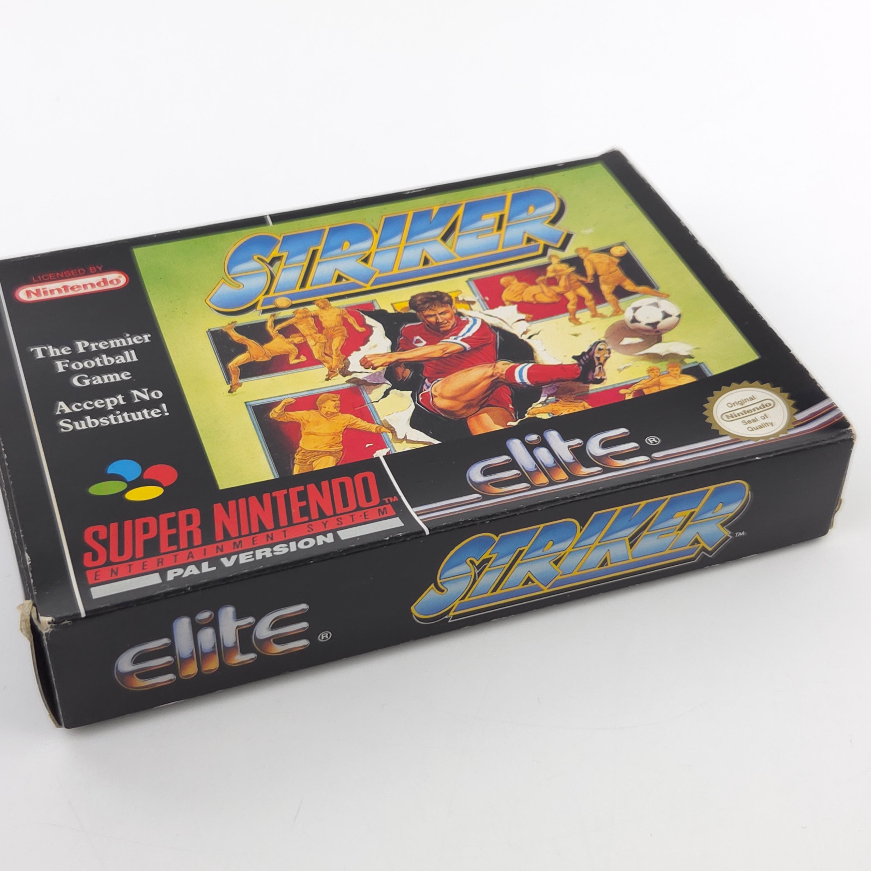 Super Nintendo Spiel – Striker (SNES OVP PAL)