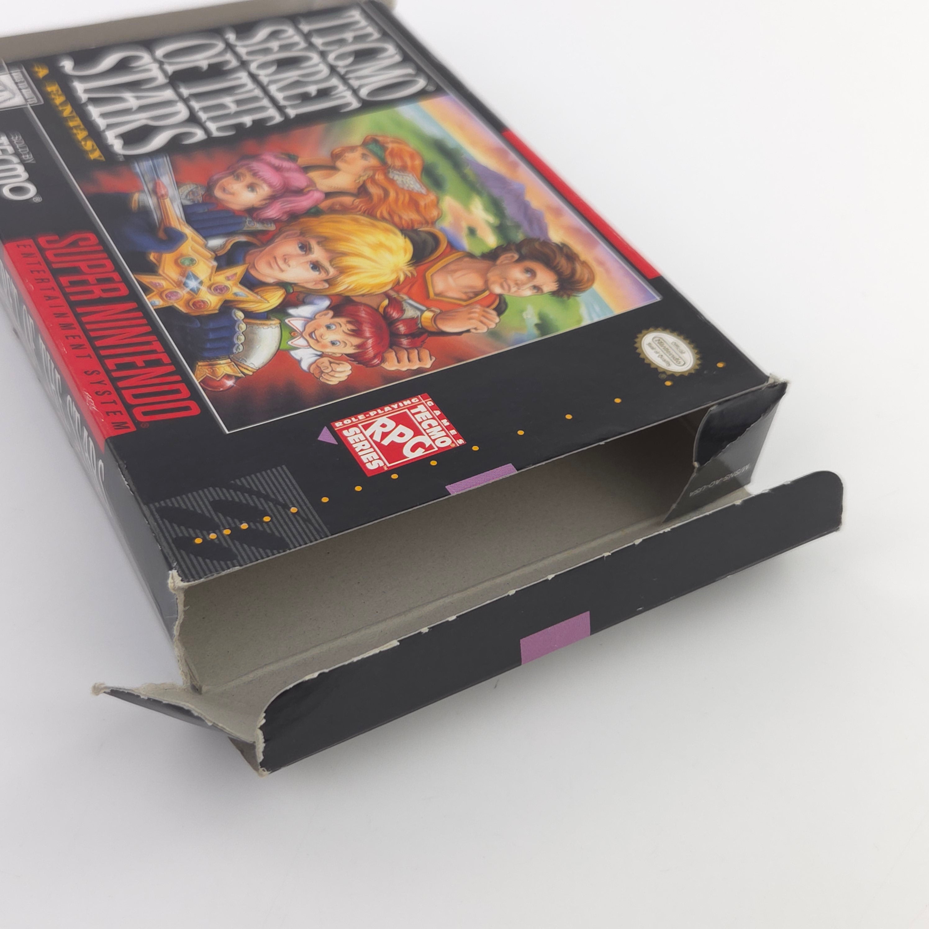Super Nintendo Spiel – Tecmo Secret of the Stars (OVP)