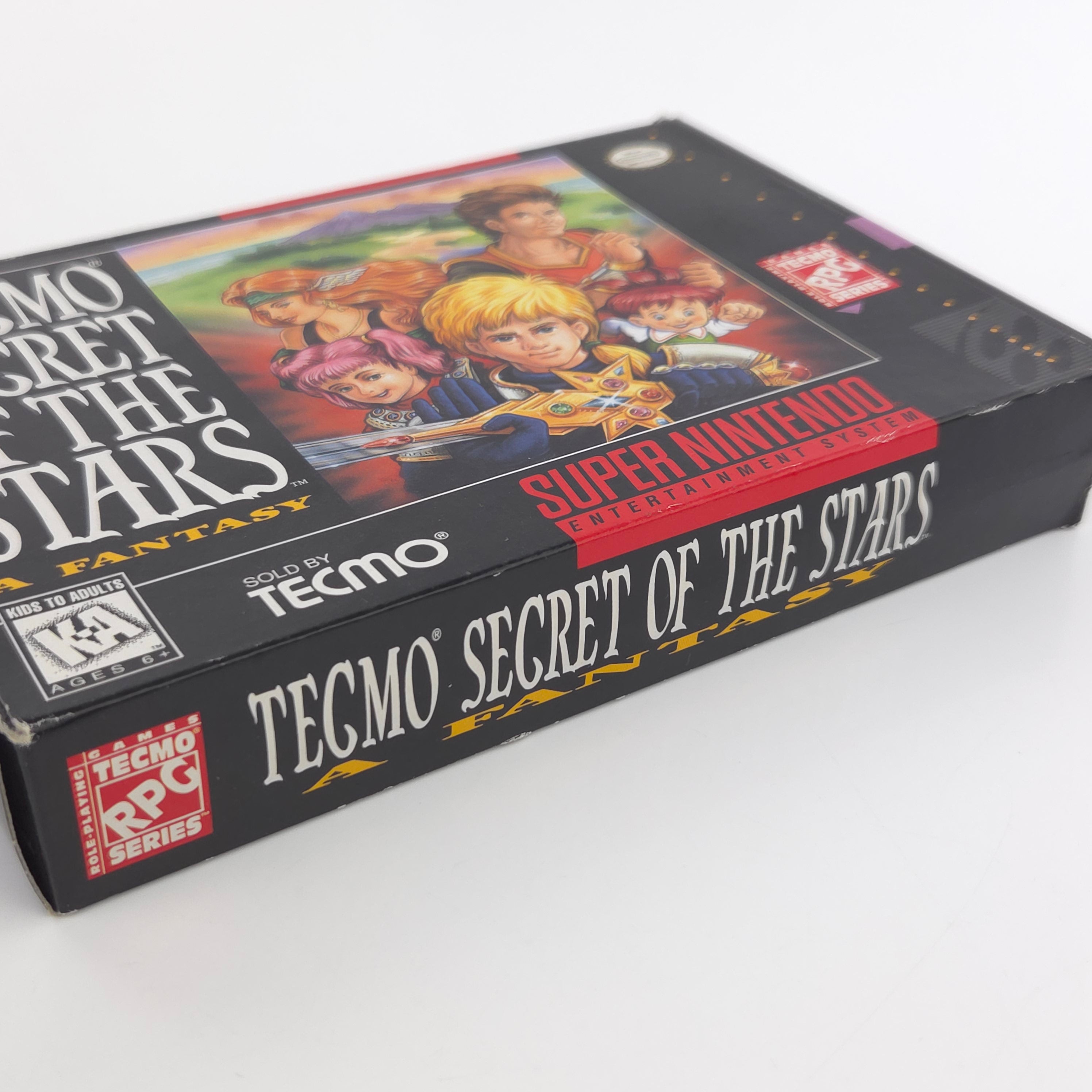 Super Nintendo Spiel – Tecmo Secret of the Stars (OVP)