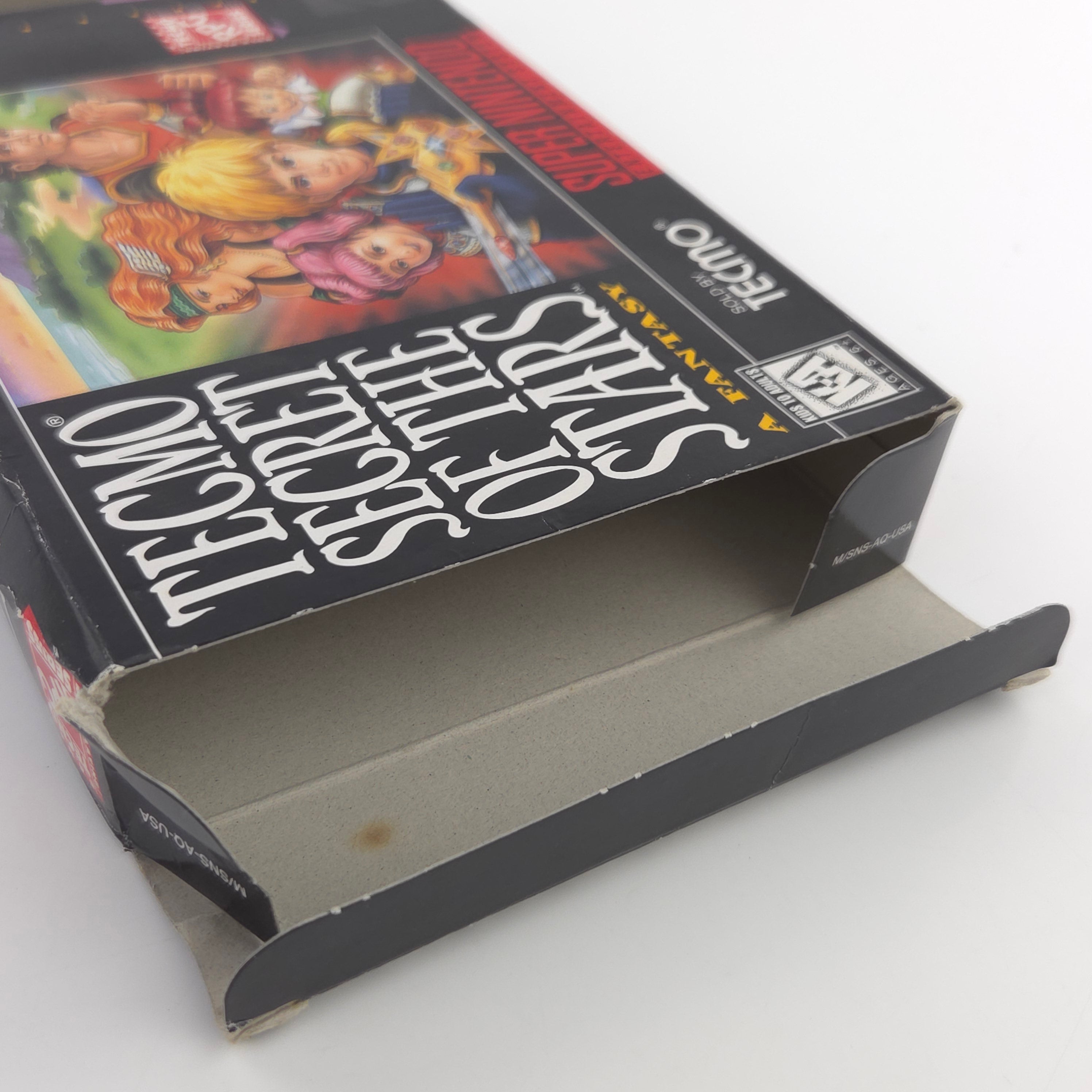 Super Nintendo Spiel – Tecmo Secret of the Stars (OVP)