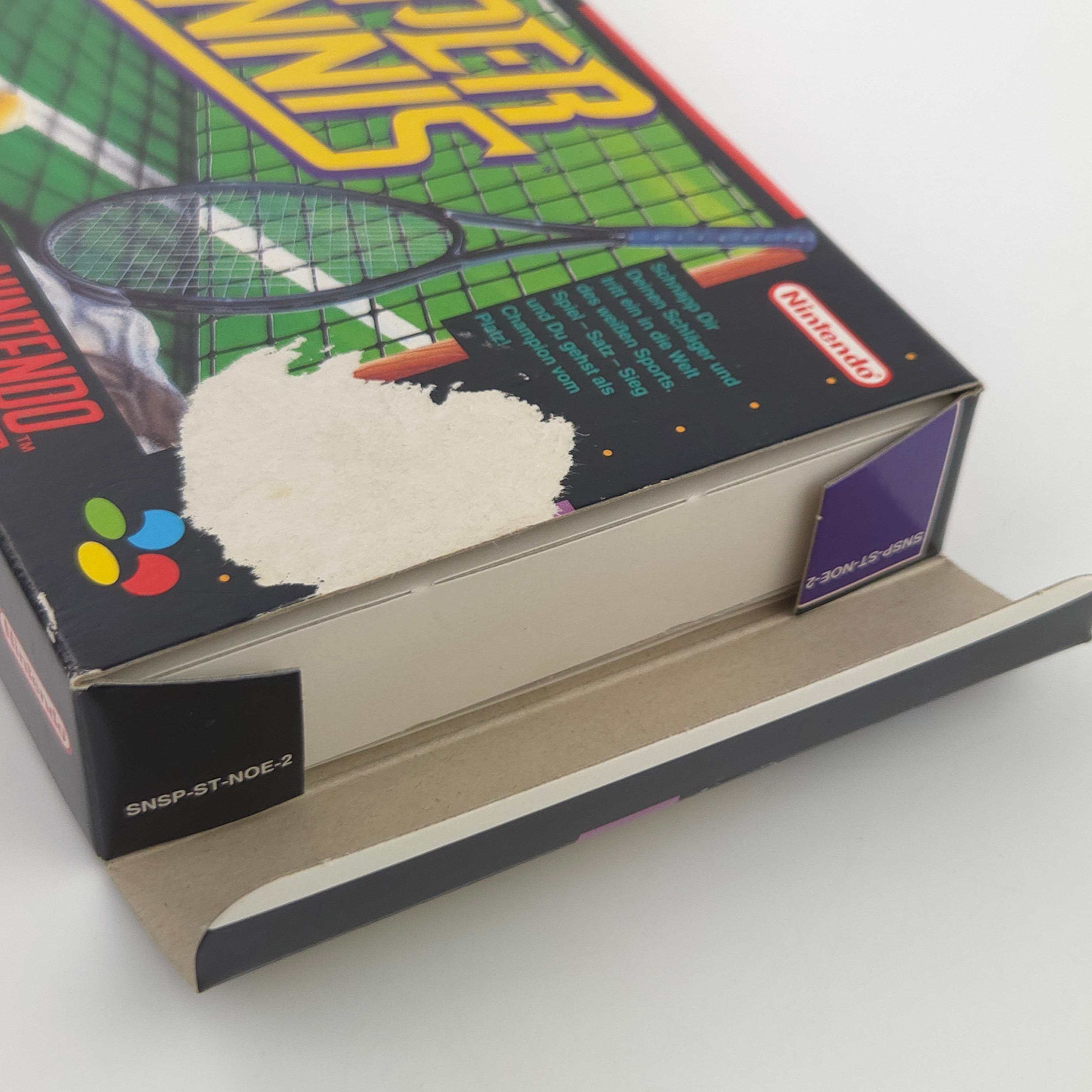 Super Nintendo Spiel Super Tennis OVP