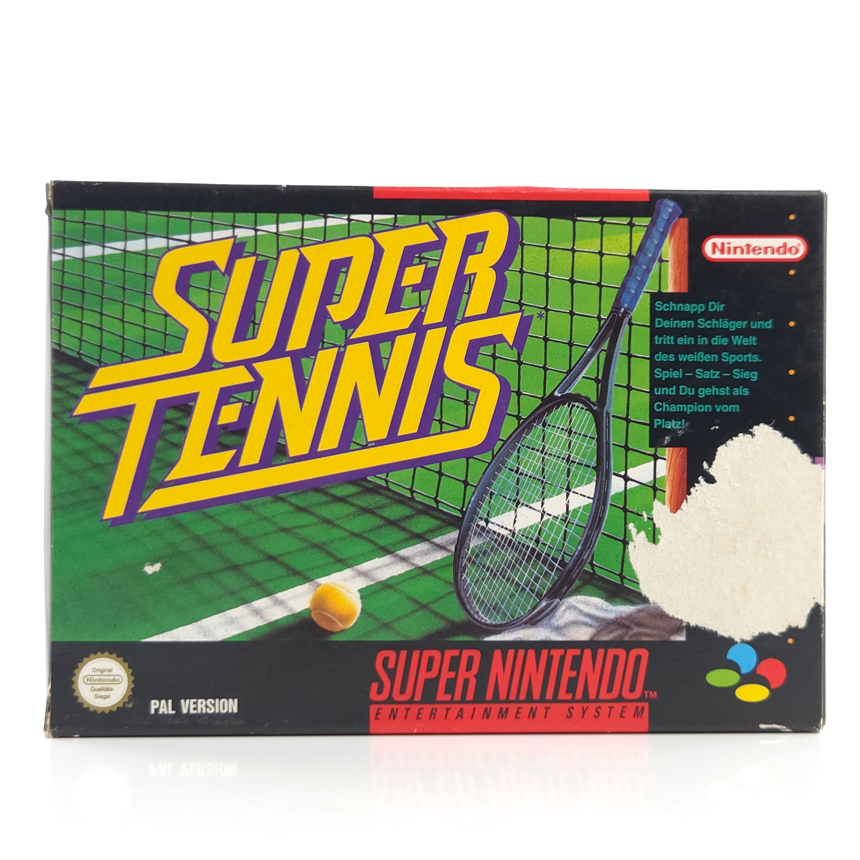 Super Nintendo Spiel Super Tennis OVP