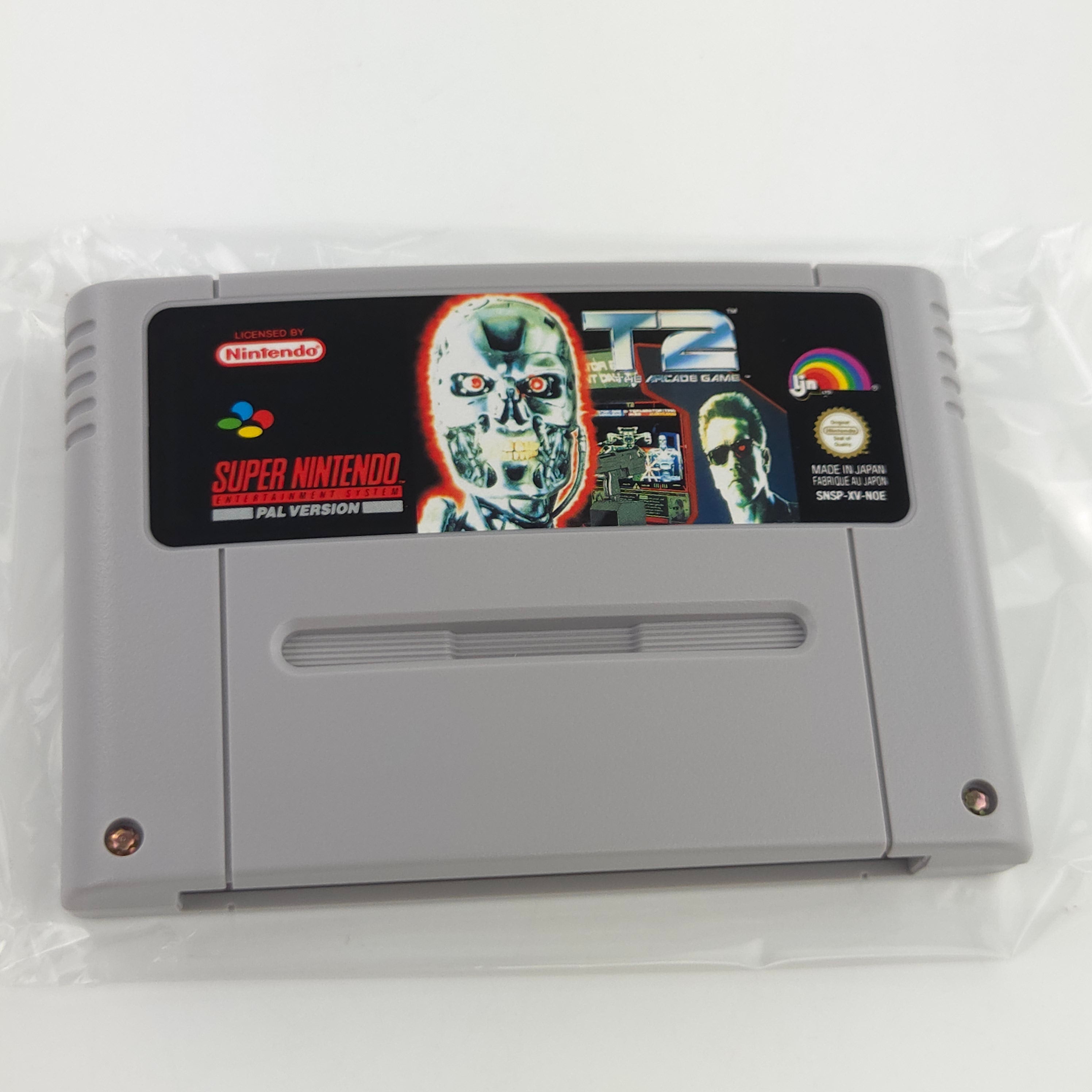 Super Nintendo Spiel Terminator 2 T2 CIB CIB nahezu neuwertig