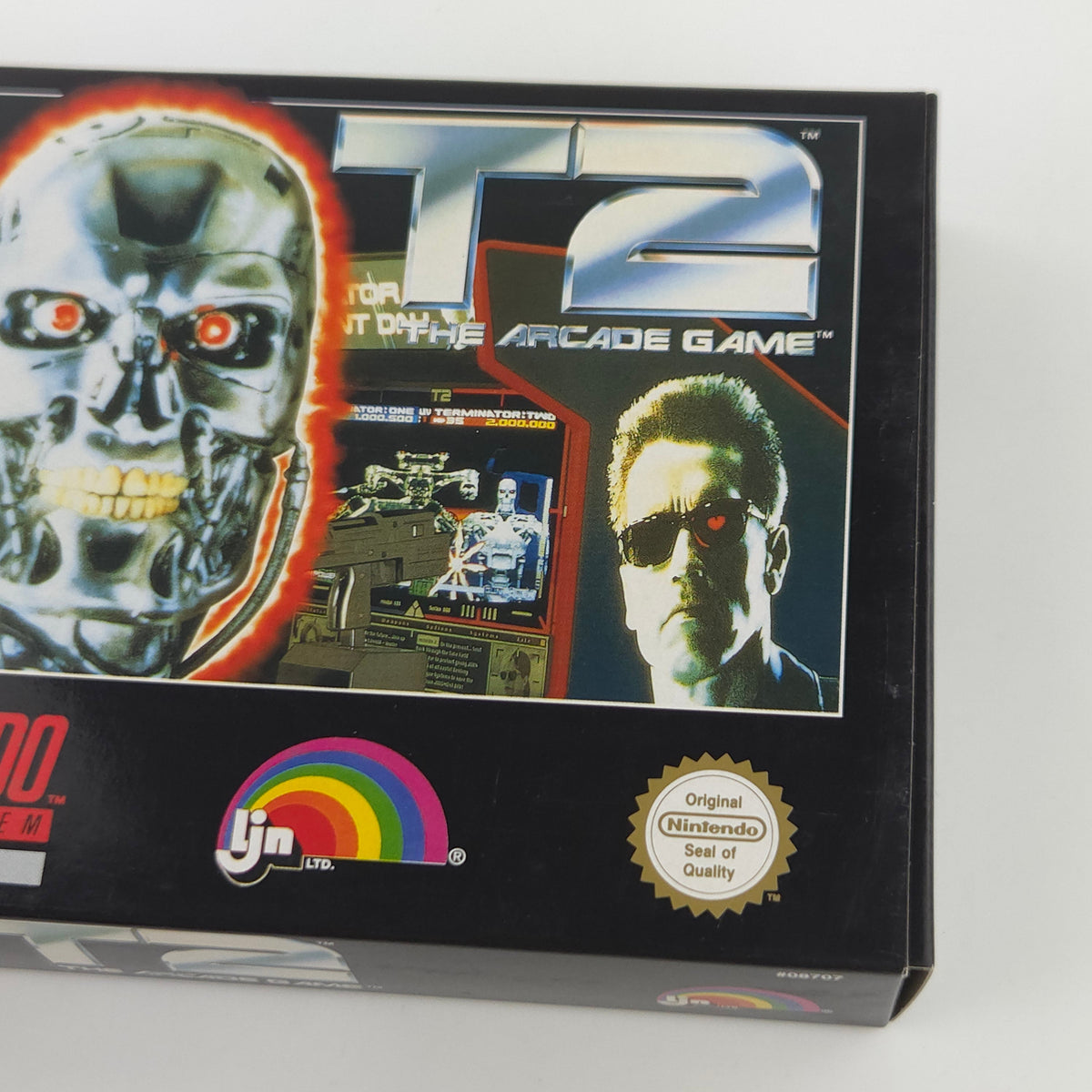 Super Nintendo Spiel Terminator 2 T2 CIB CIB nahezu neuwertig
