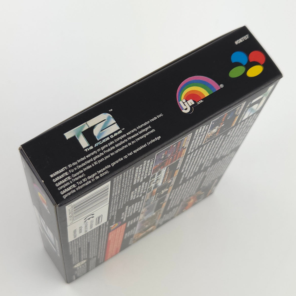 Super Nintendo Spiel Terminator 2 T2 CIB CIB nahezu neuwertig
