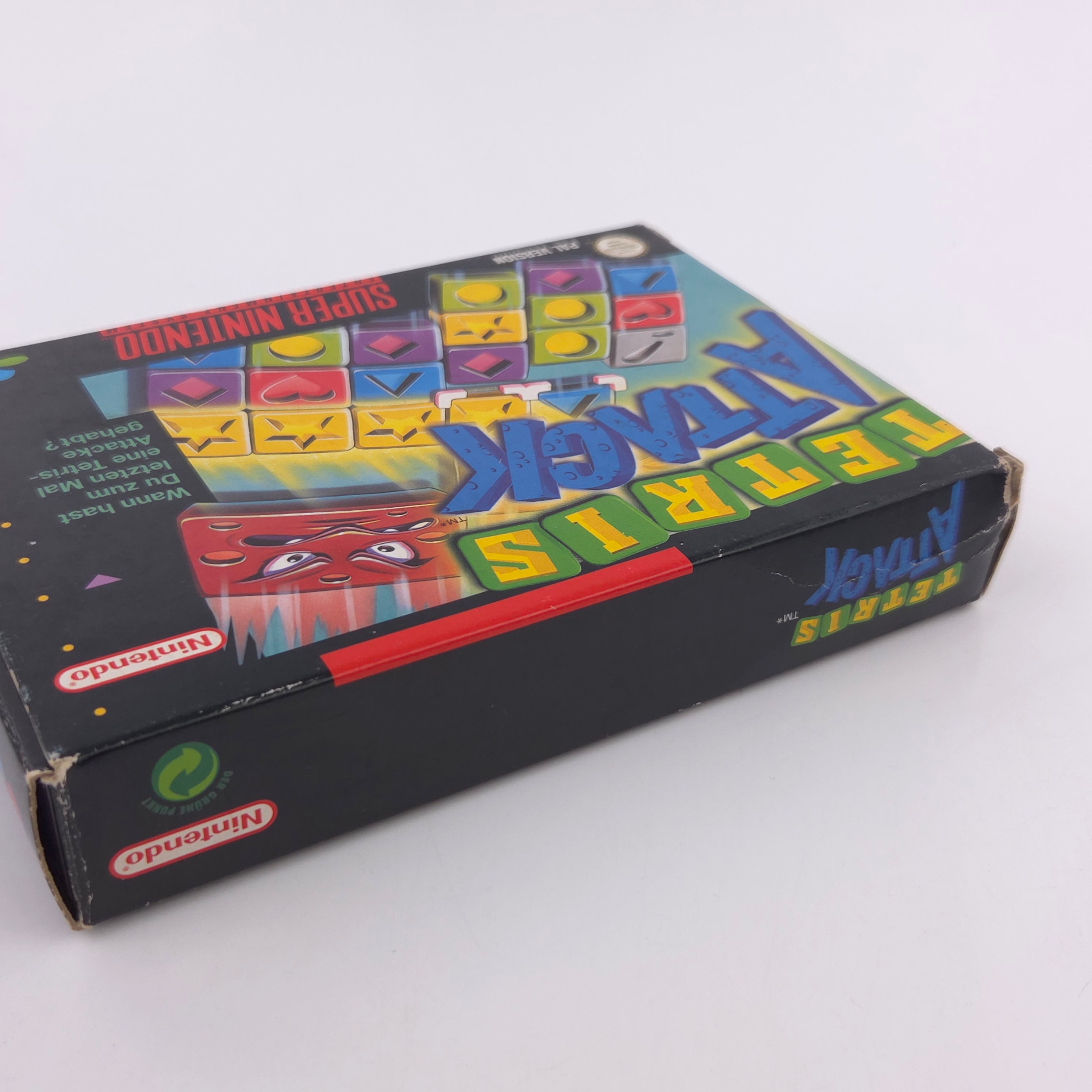 Super Nintendo Spiel – Tetris Attack (SNES OVP)