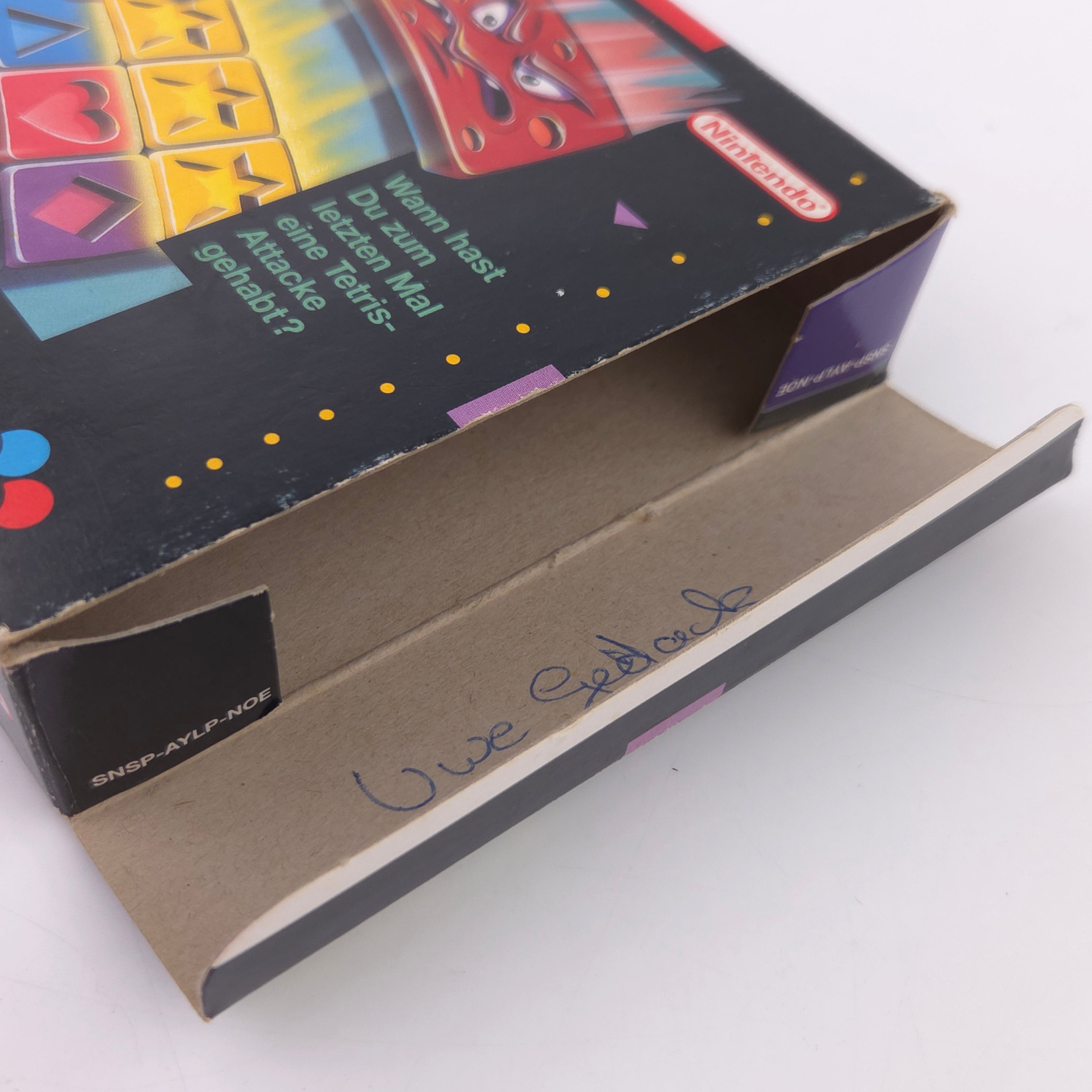 Super Nintendo Spiel – Tetris Attack (SNES OVP)