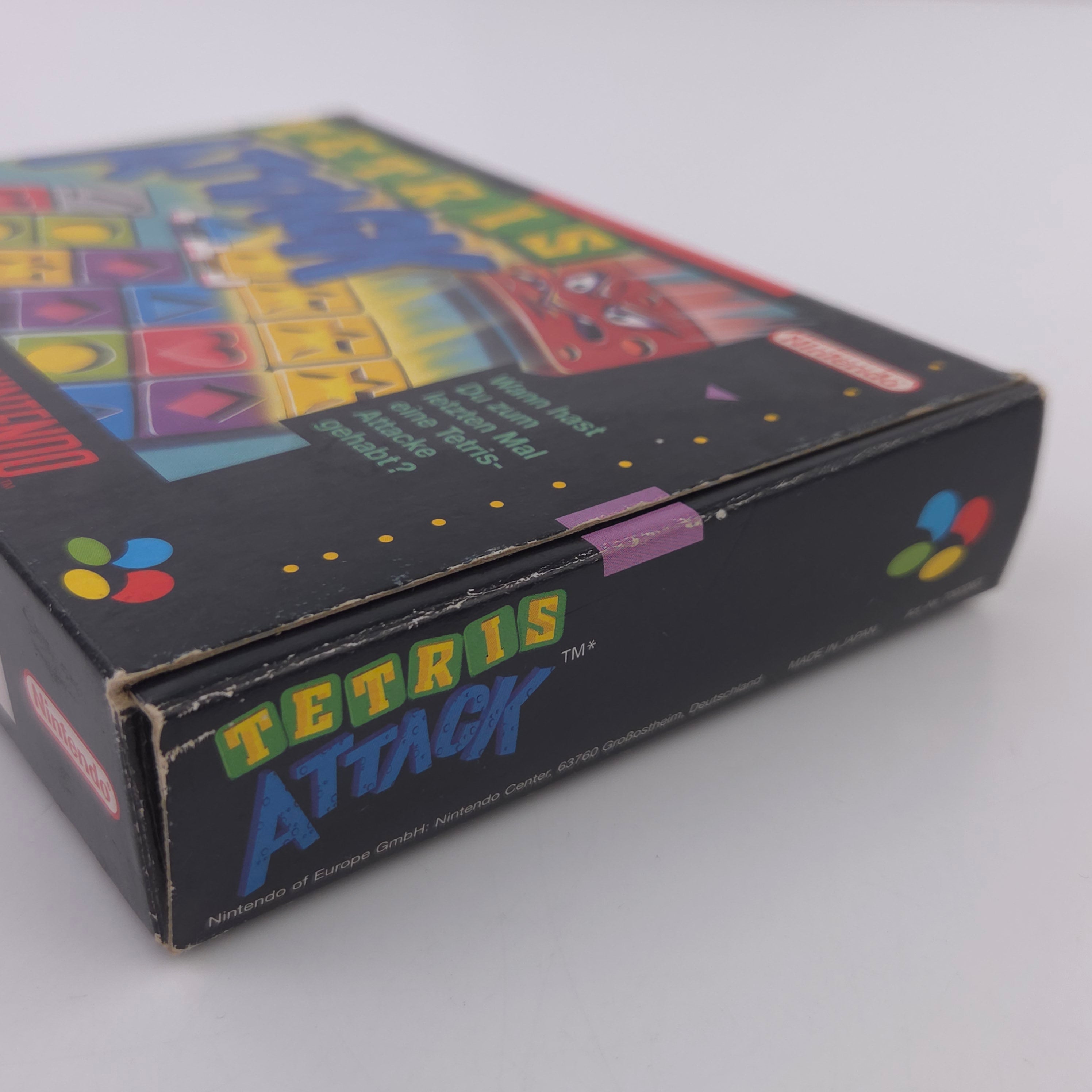 Super Nintendo Spiel – Tetris Attack (SNES OVP)