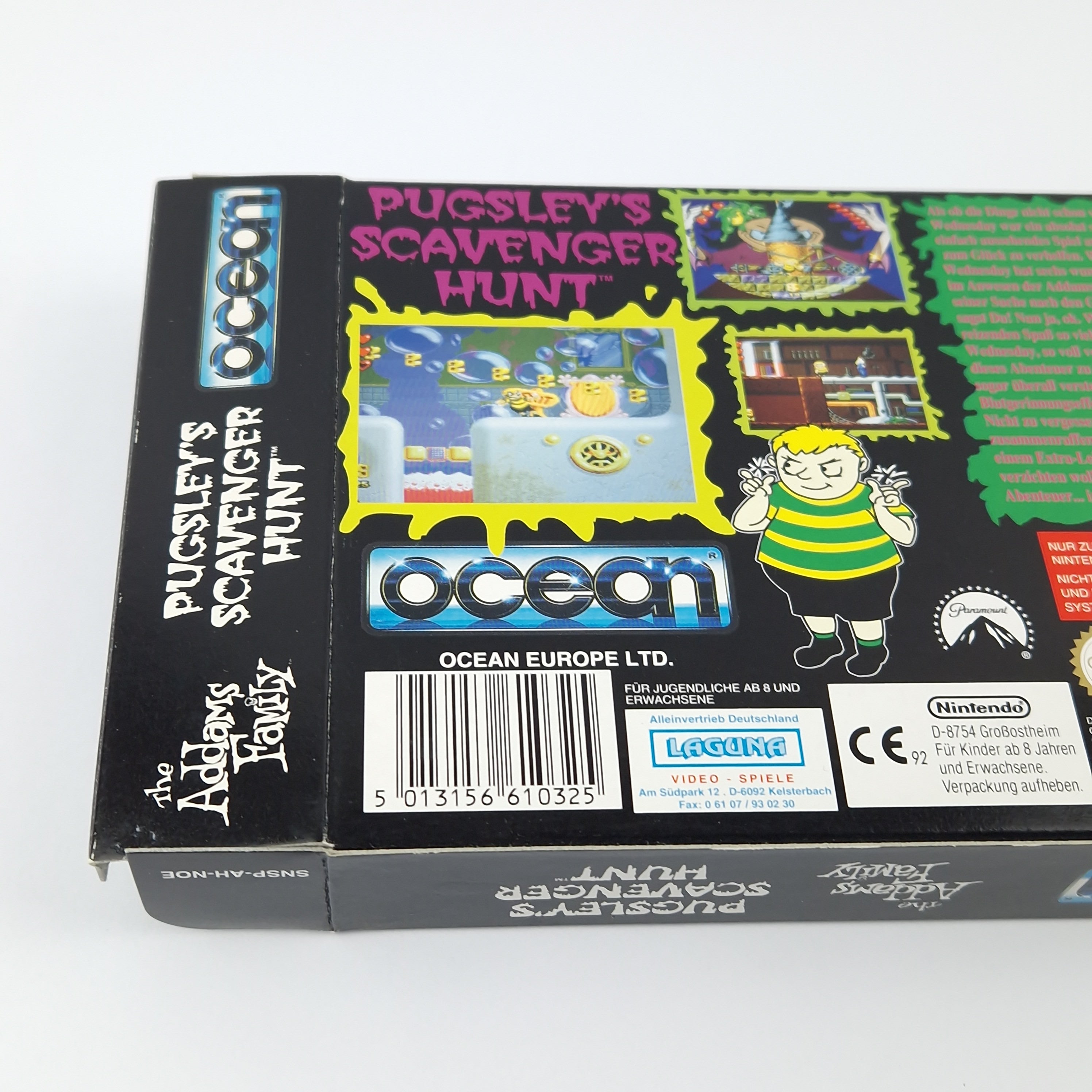 Super Nintendo Spiel – The Addams Family Pugsleys (OVP PAL)