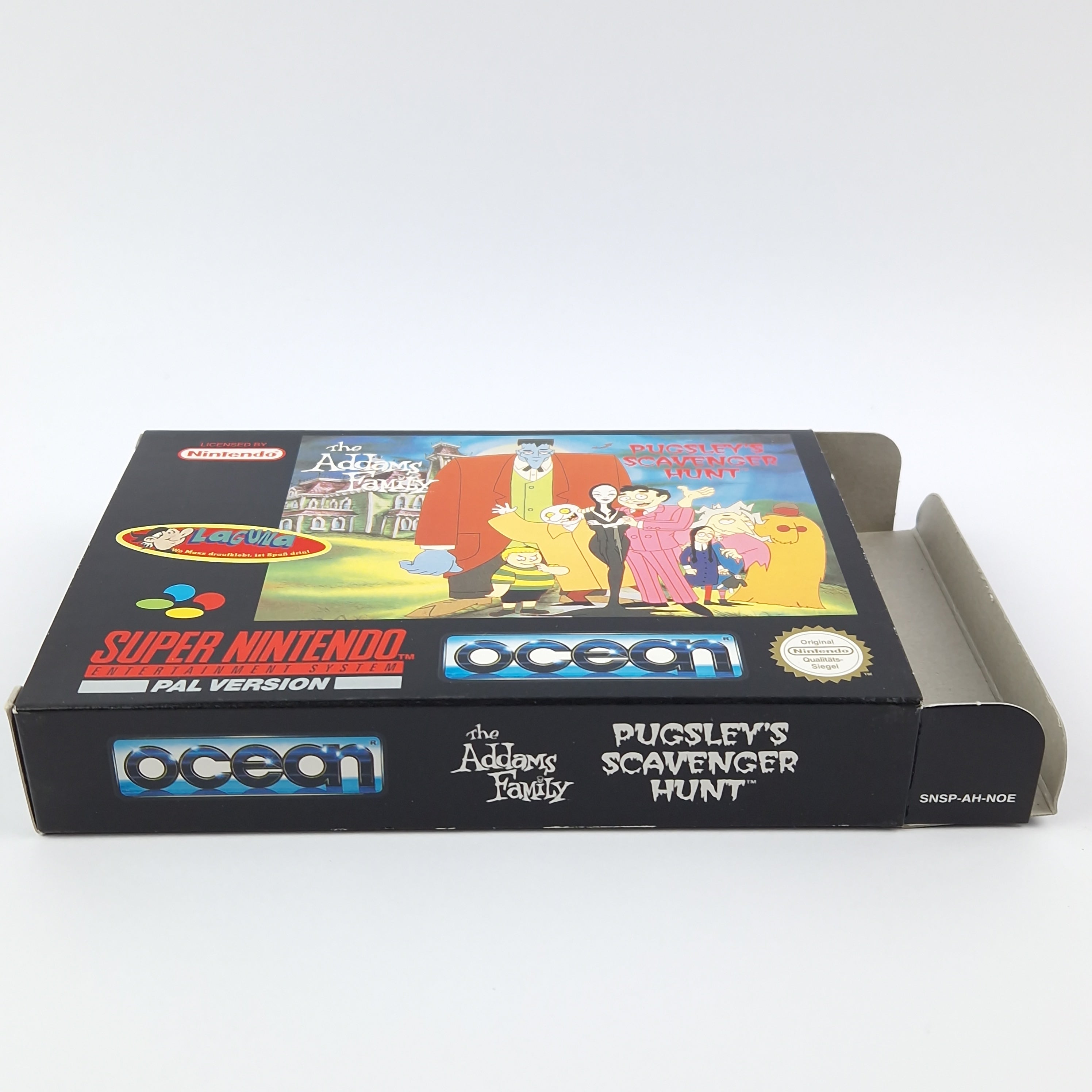 Super Nintendo Spiel – The Addams Family Pugsleys (OVP PAL)