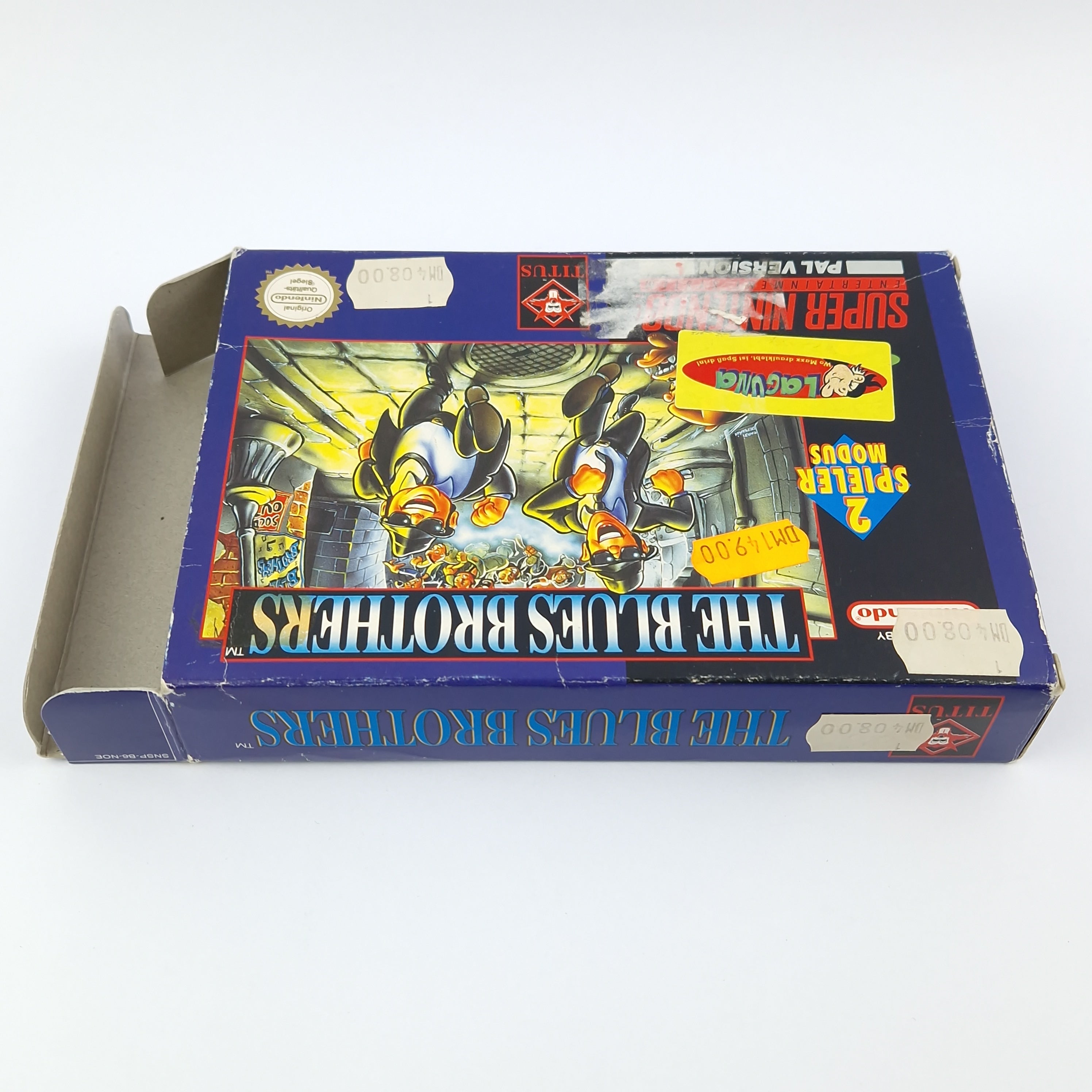 Super Nintendo Spiel – The Blues Brothers Modul OVP SNES