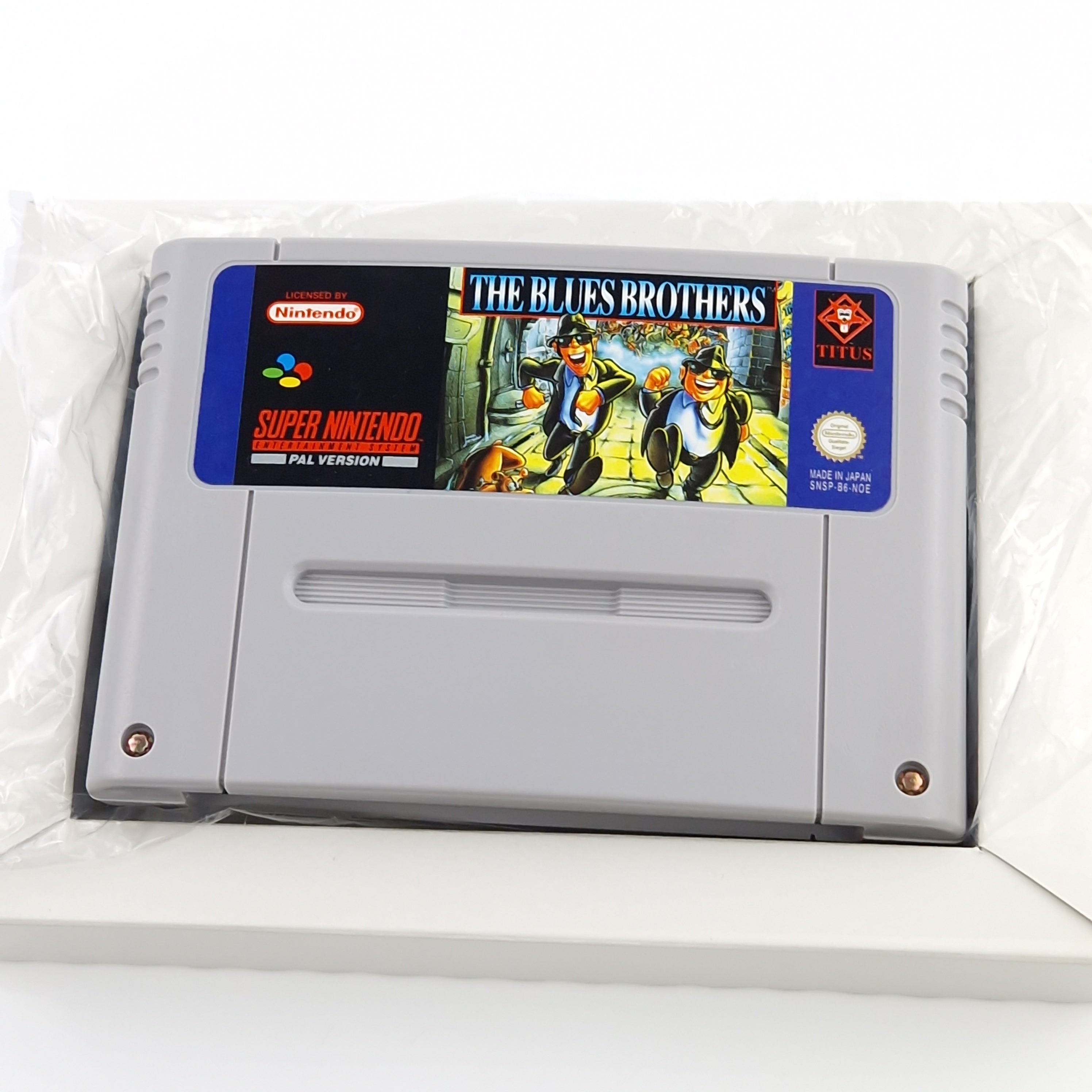 Super Nintendo Spiel – The Blues Brothers SNES PAL OVP CIB