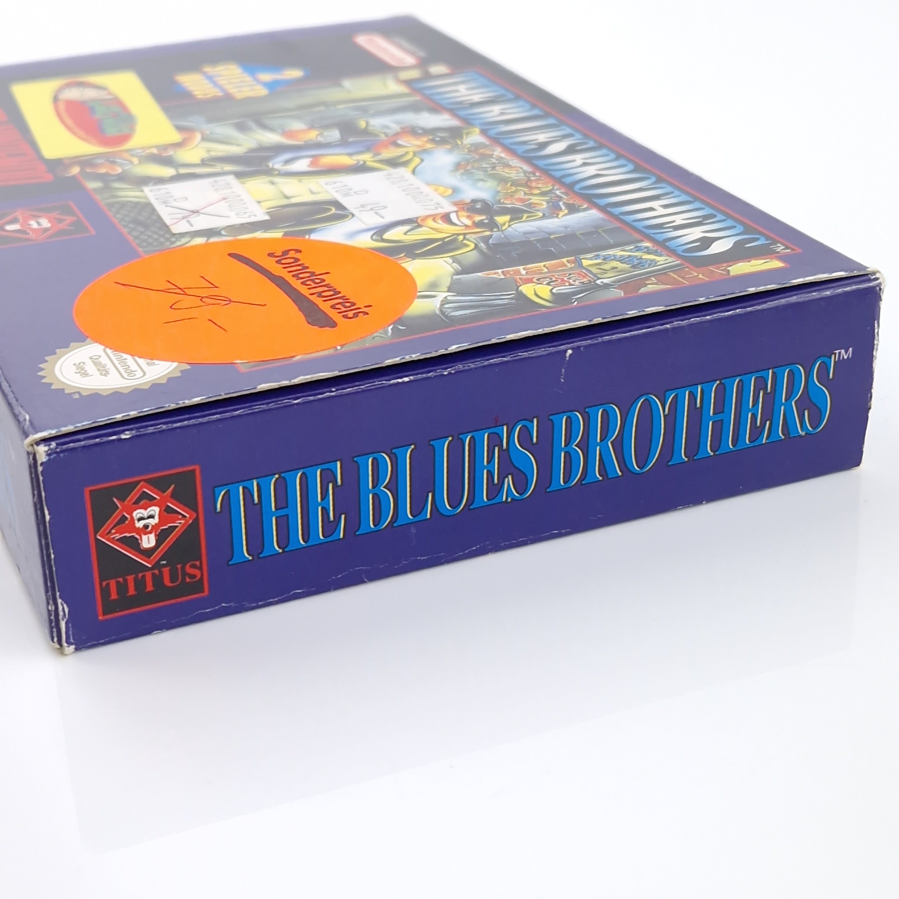 Super Nintendo Spiel – The Blues Brothers SNES PAL OVP CIB