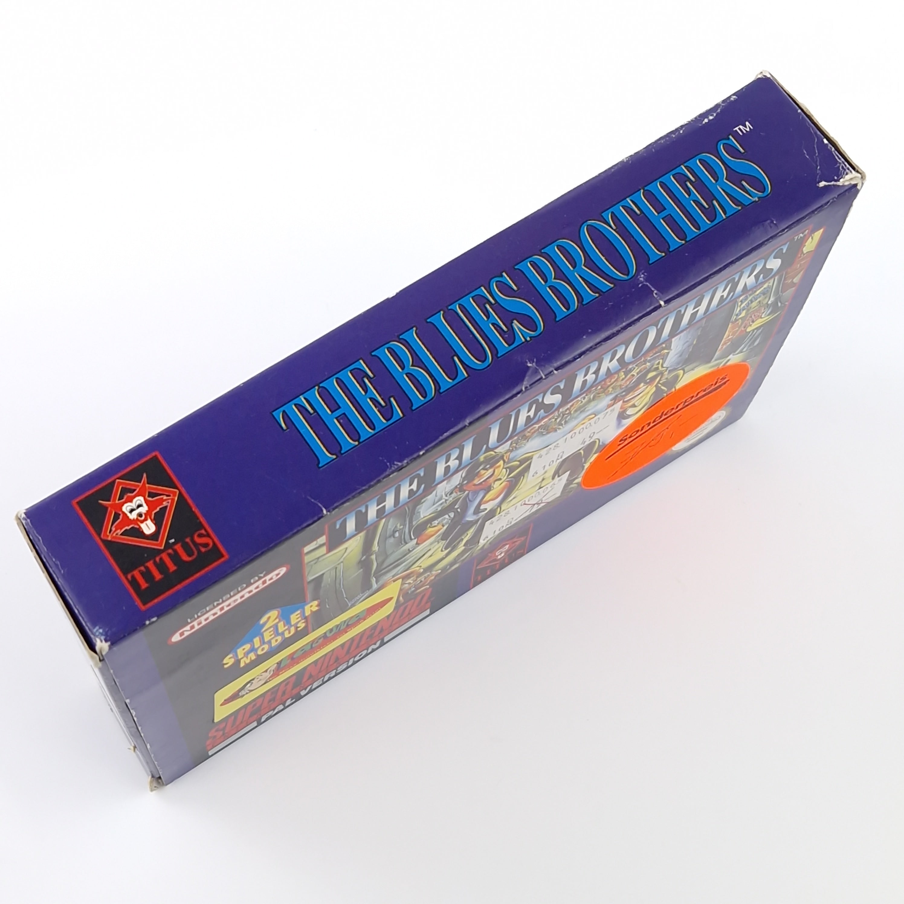 Super Nintendo Spiel – The Blues Brothers SNES PAL OVP CIB