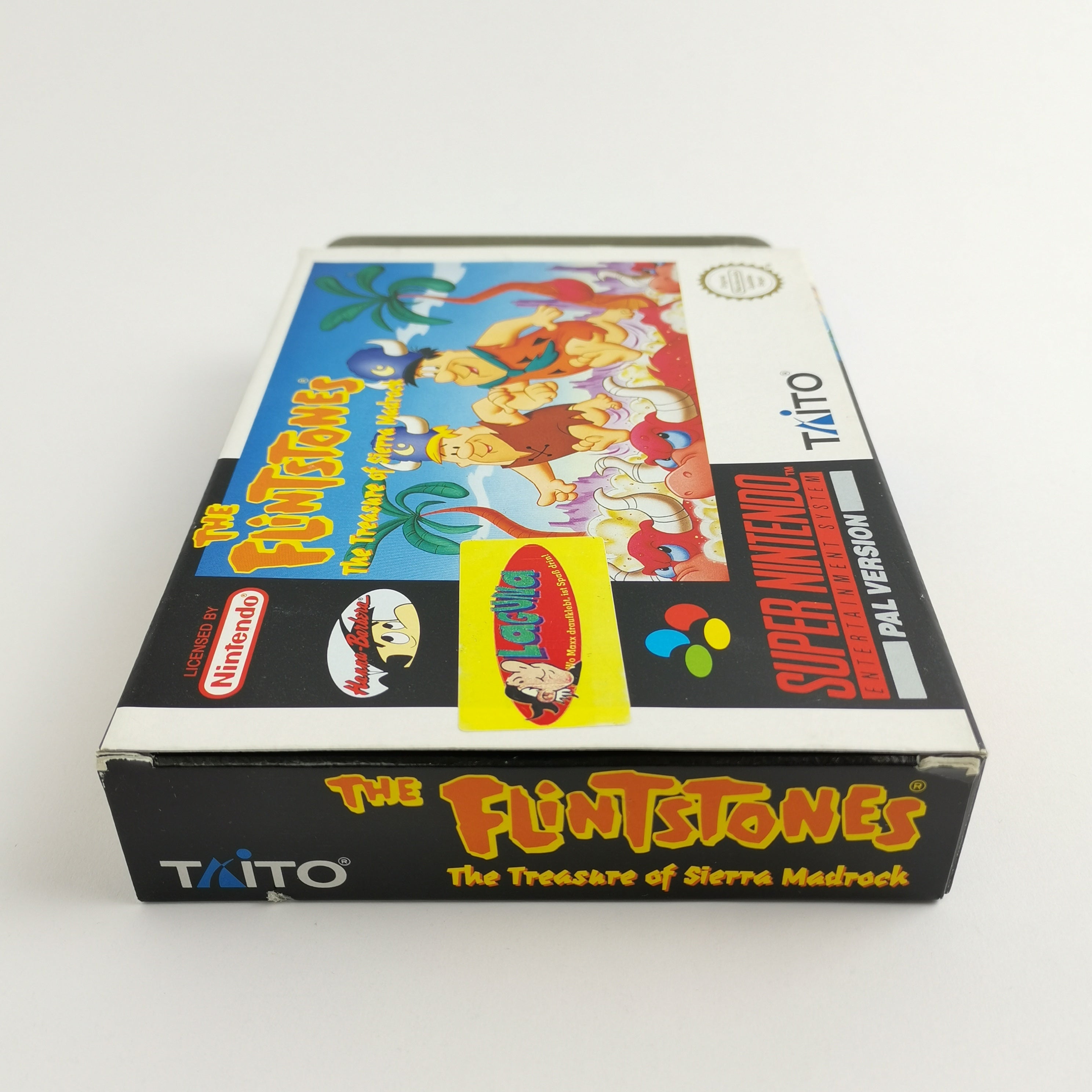 Super Nintendo Spiel: The Flintstones The Treasure of Sierra Madrock - OVP SNES