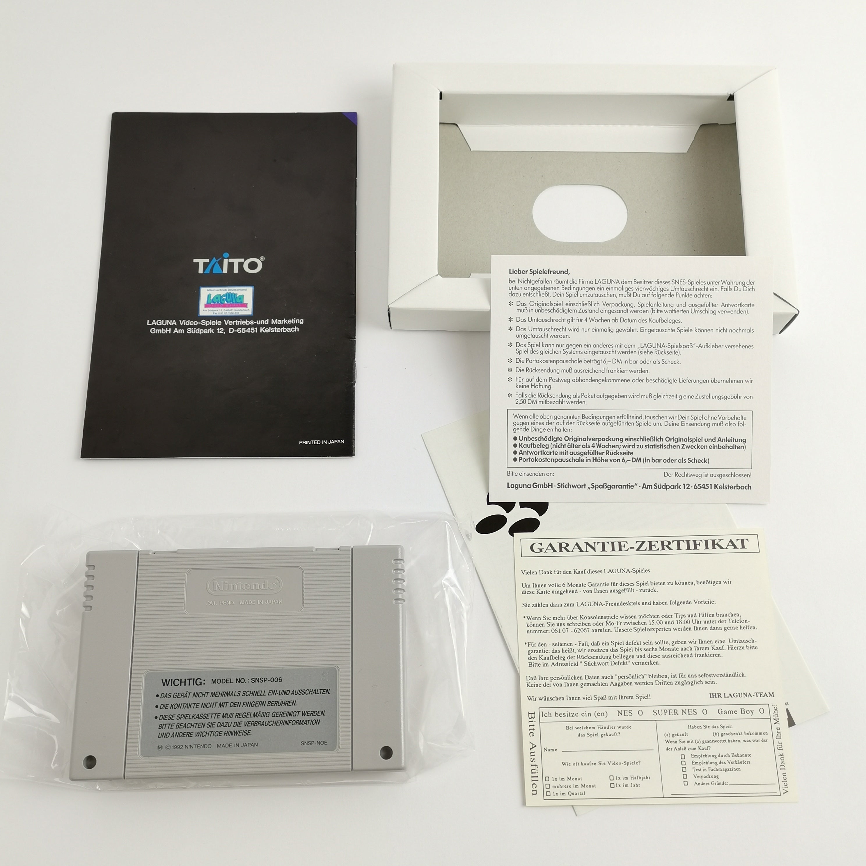 Super Nintendo Spiel: The Flintstones The Treasure of Sierra Madrock - OVP SNES