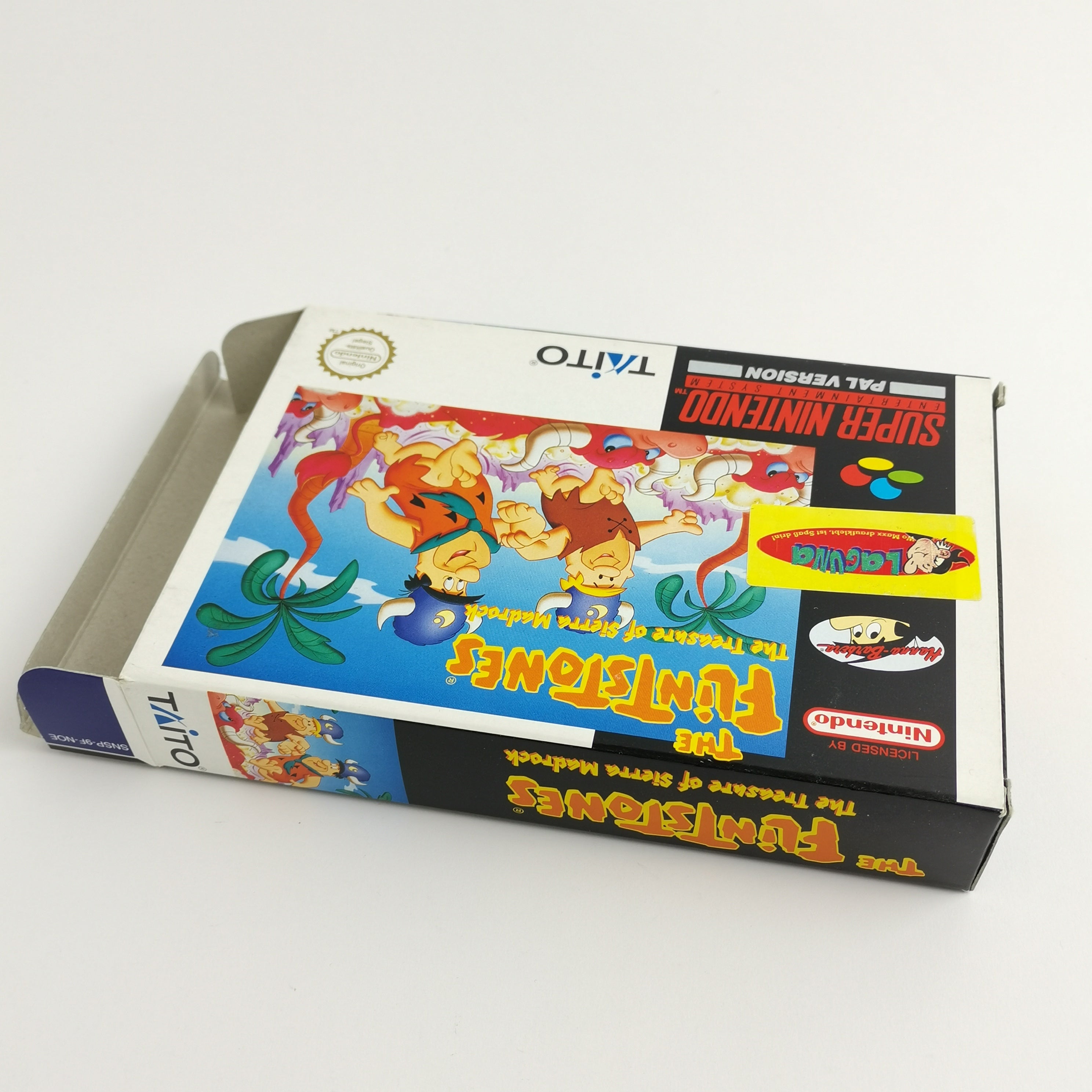 Super Nintendo Spiel: The Flintstones The Treasure of Sierra Madrock - OVP SNES
