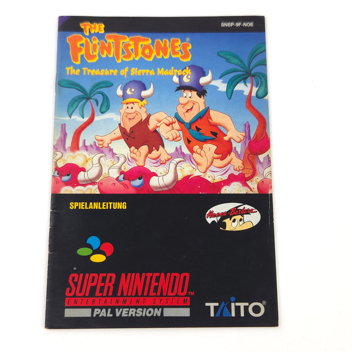 Super Nintendo Spiel The Flintstones OVP
