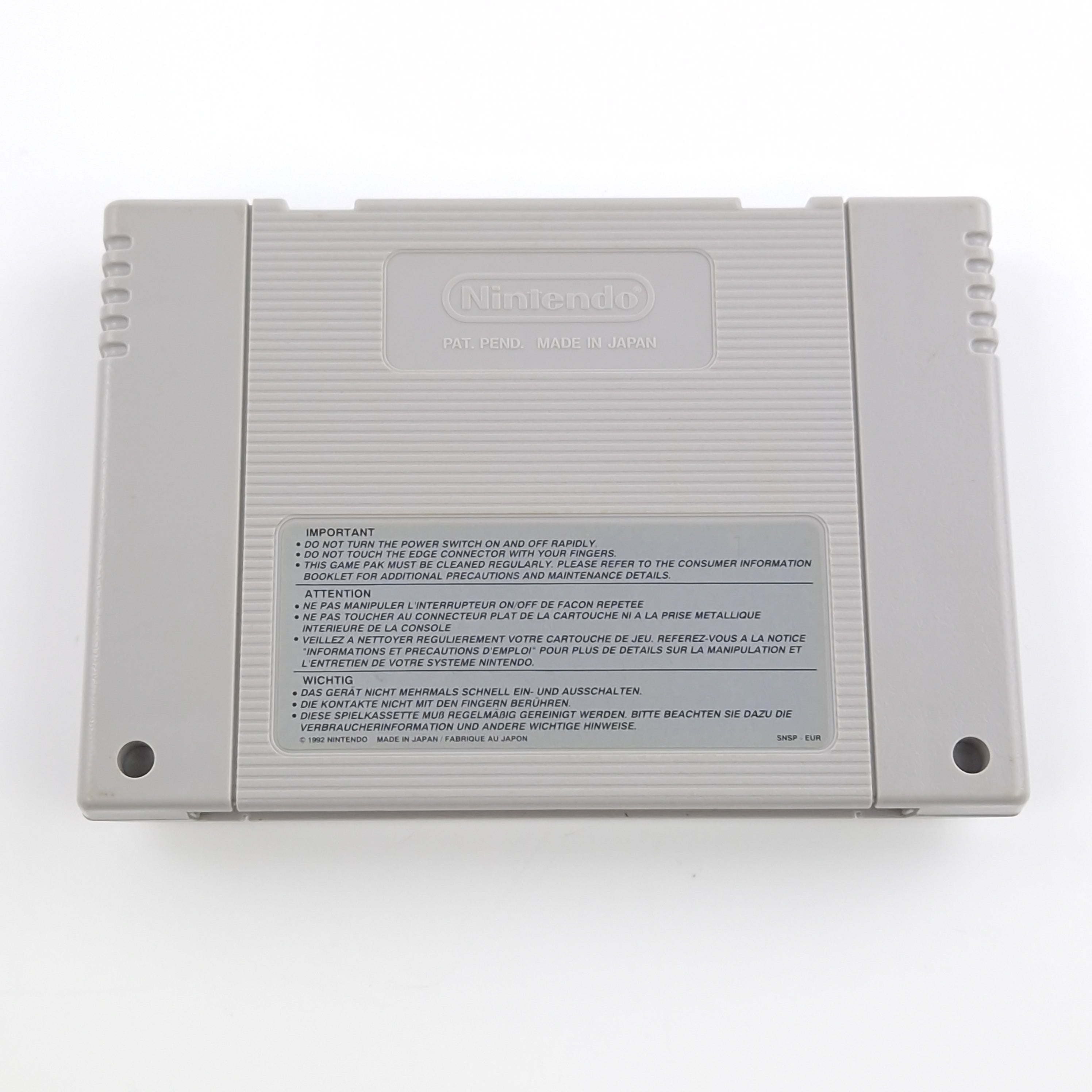 Super Nintendo Spiel – The Itchy & Scratchy Game Modul