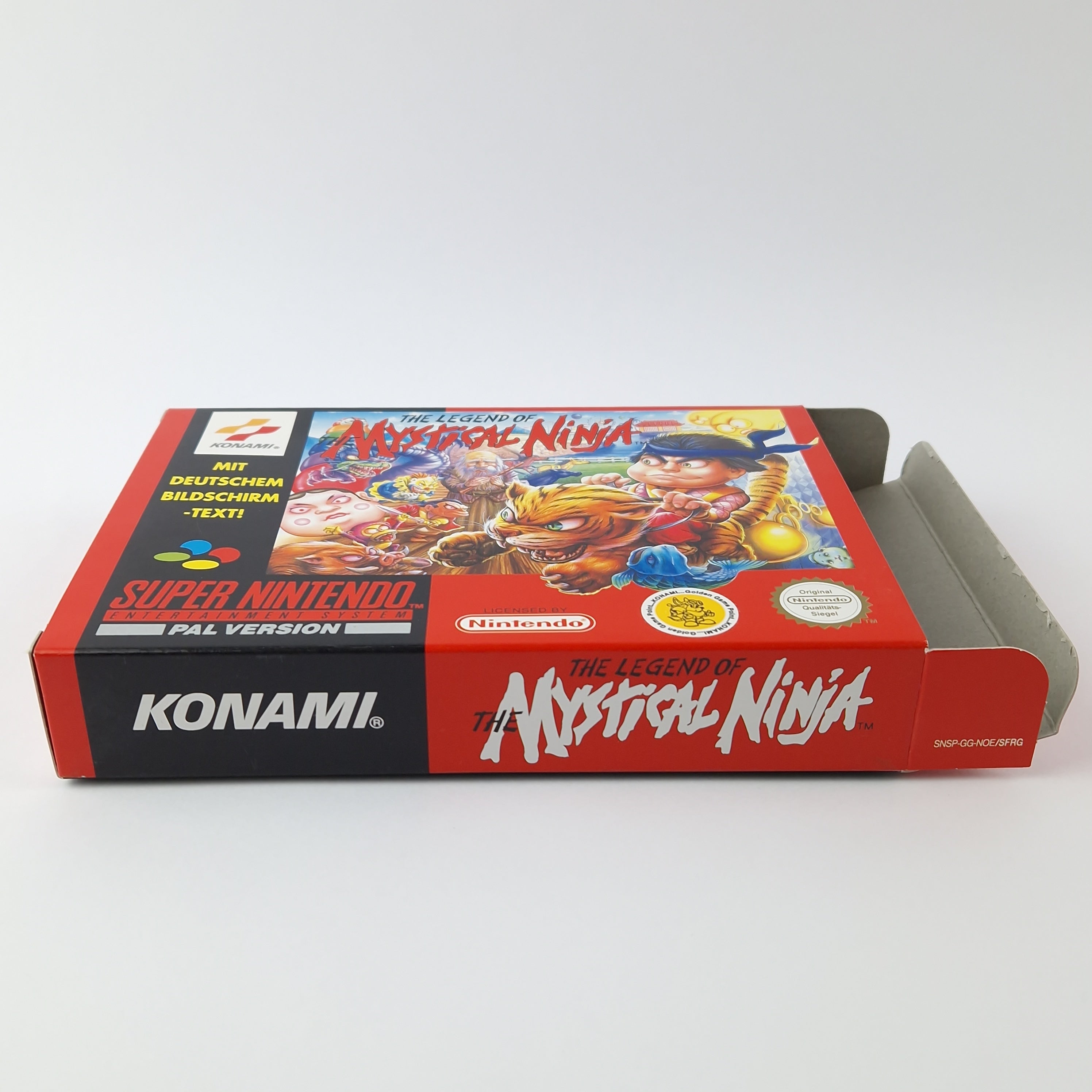 Super Nintendo Spiel – The Legend of Mystical Ninja OVP CIB