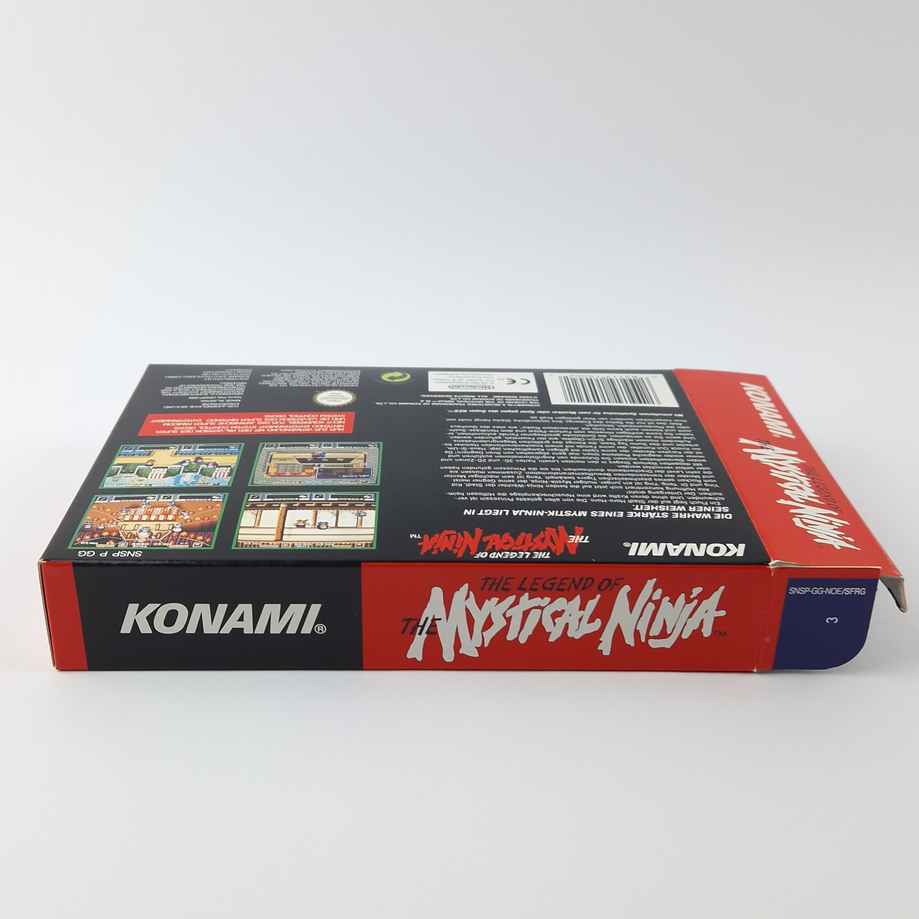 Super Nintendo Spiel – The Legend of Mystical Ninja OVP CIB