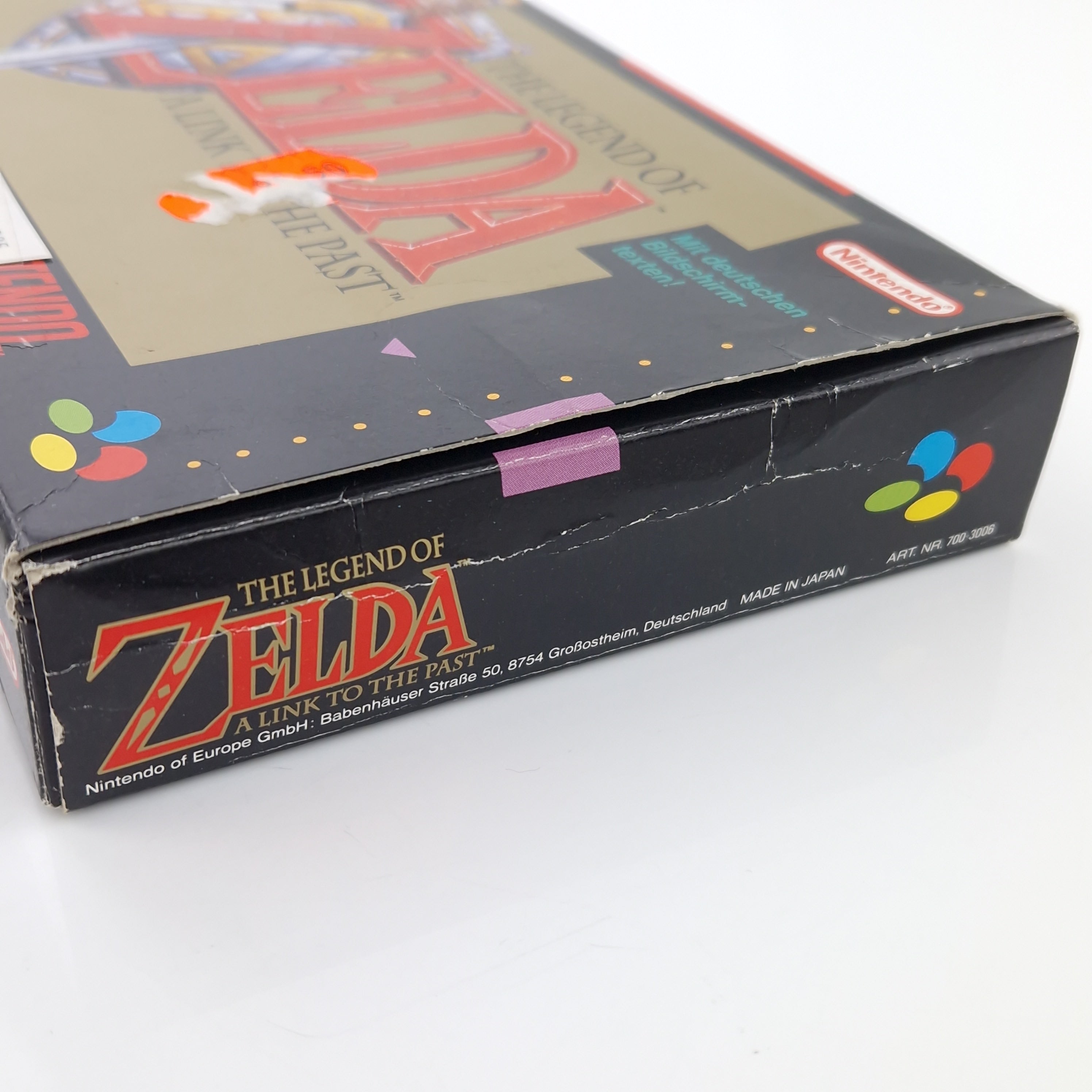 Super Nintendo Spiel – The Legend of Zelda A Link to the Past OVP