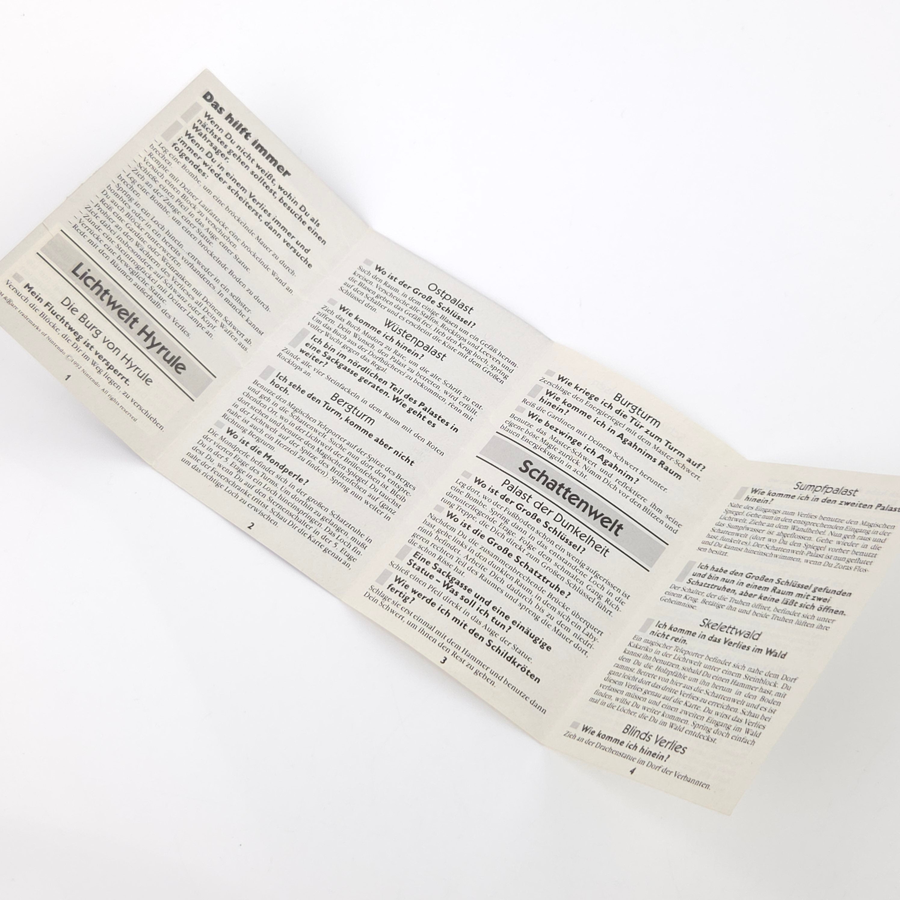 Super Nintendo Spiel – The Legend of Zelda (SNES OVP)