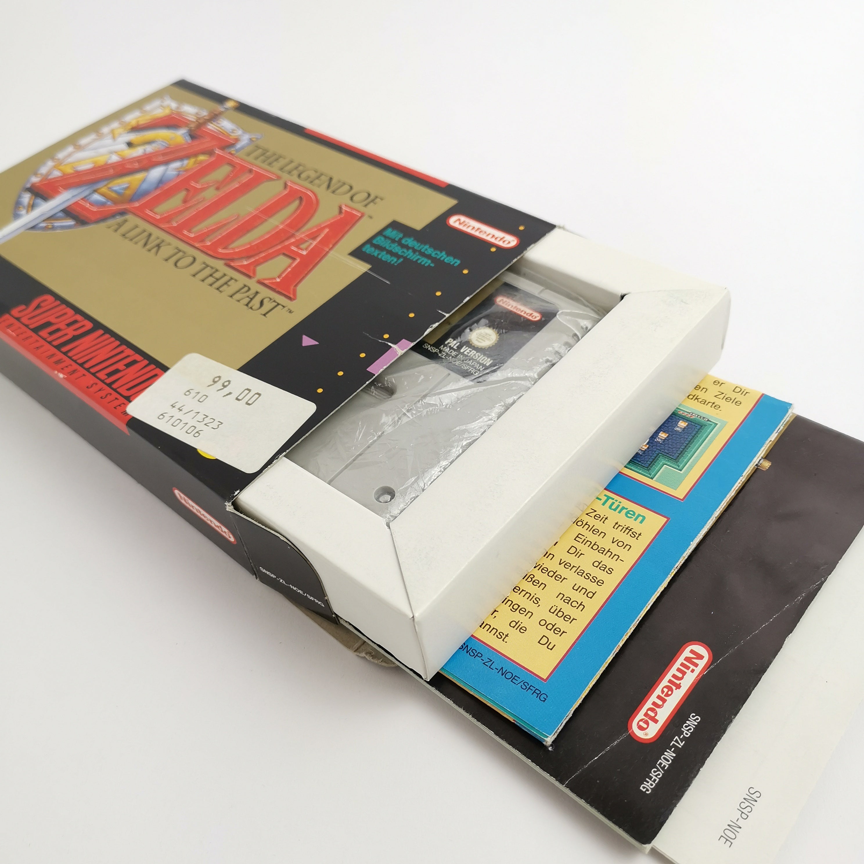 Super Nintendo Spiel – The Legend of Zelda a Link to the Past OVP